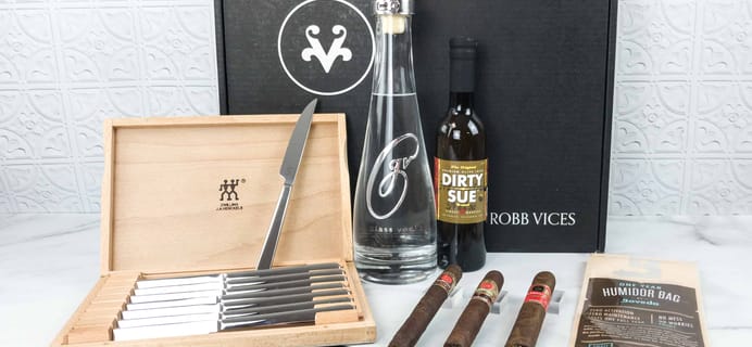 Robb Vices May 2018 Subscription Box Review + Coupon