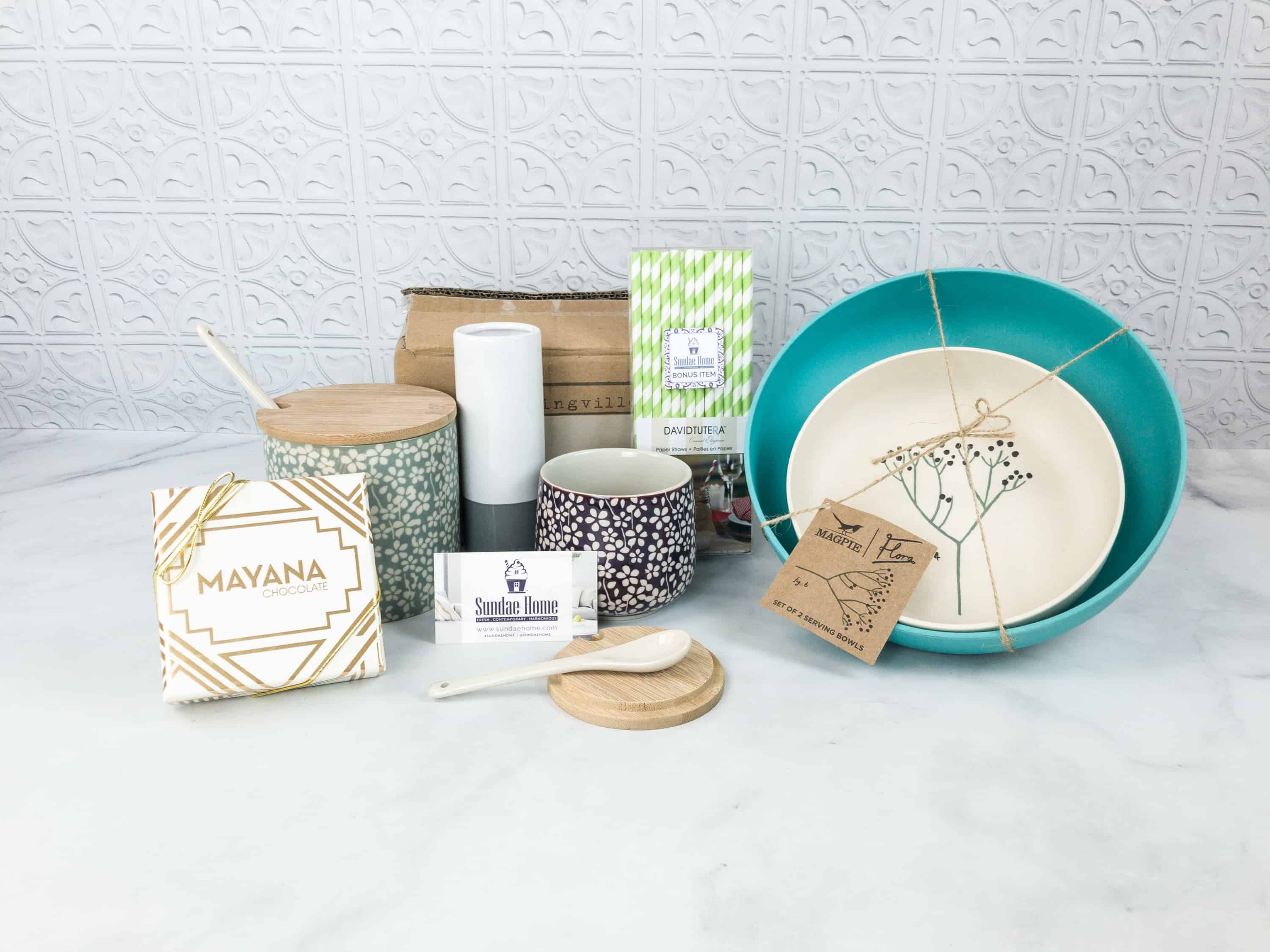 Sundae Home March-April 2018 Subscription Box Review + Coupon!