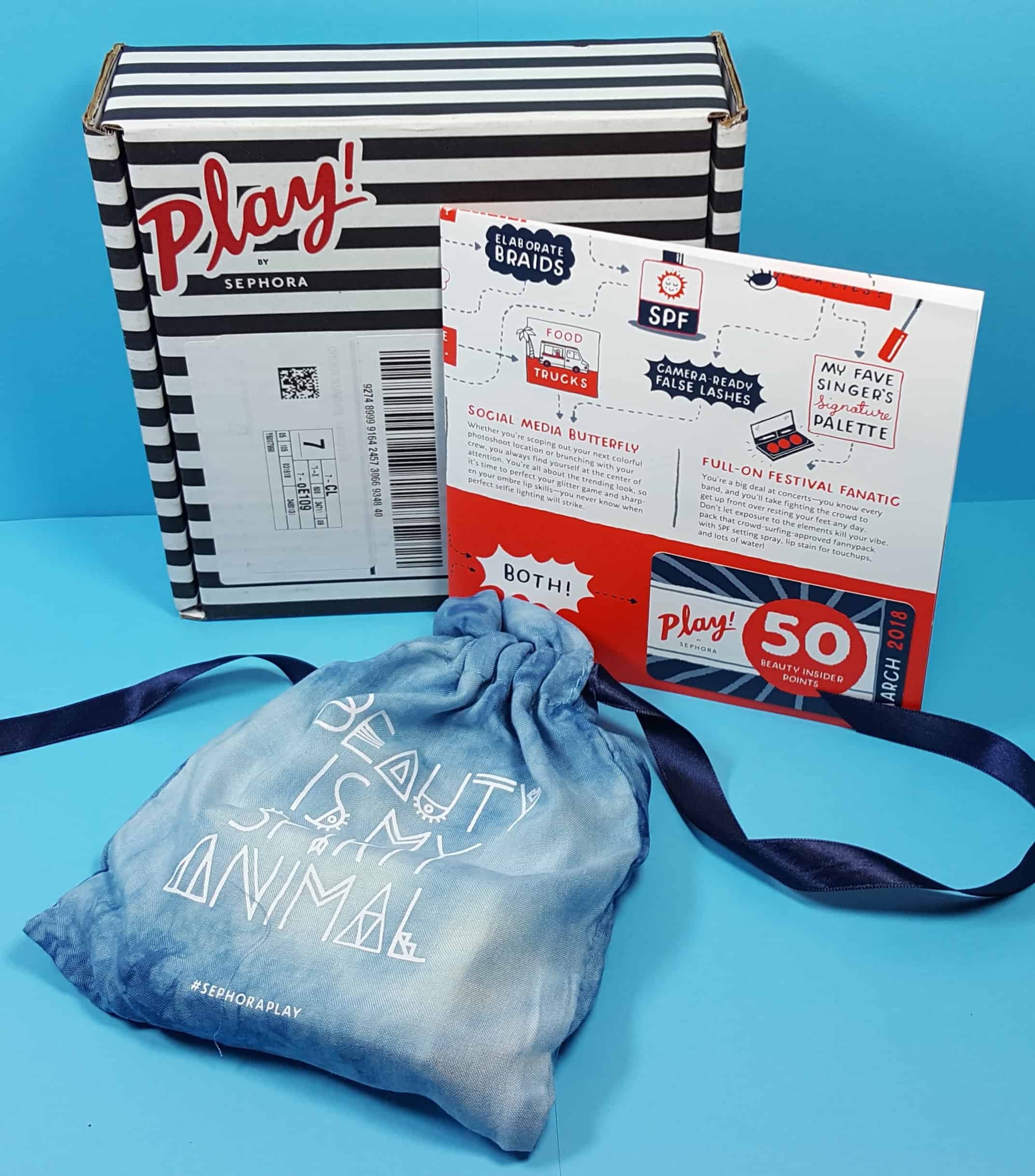 PLAY! by Sephora Subscription Box Review – March 2018