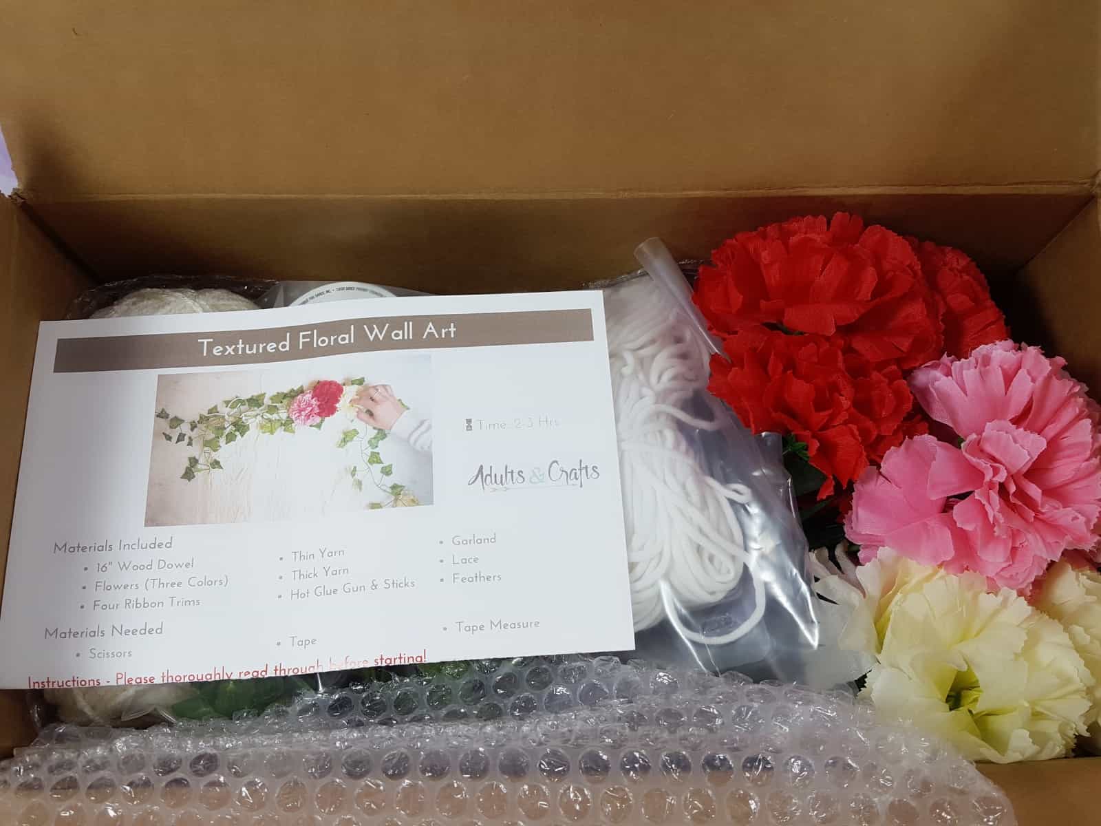 Adults & Crafts April 2018 Subscription Box Review + Coupon!