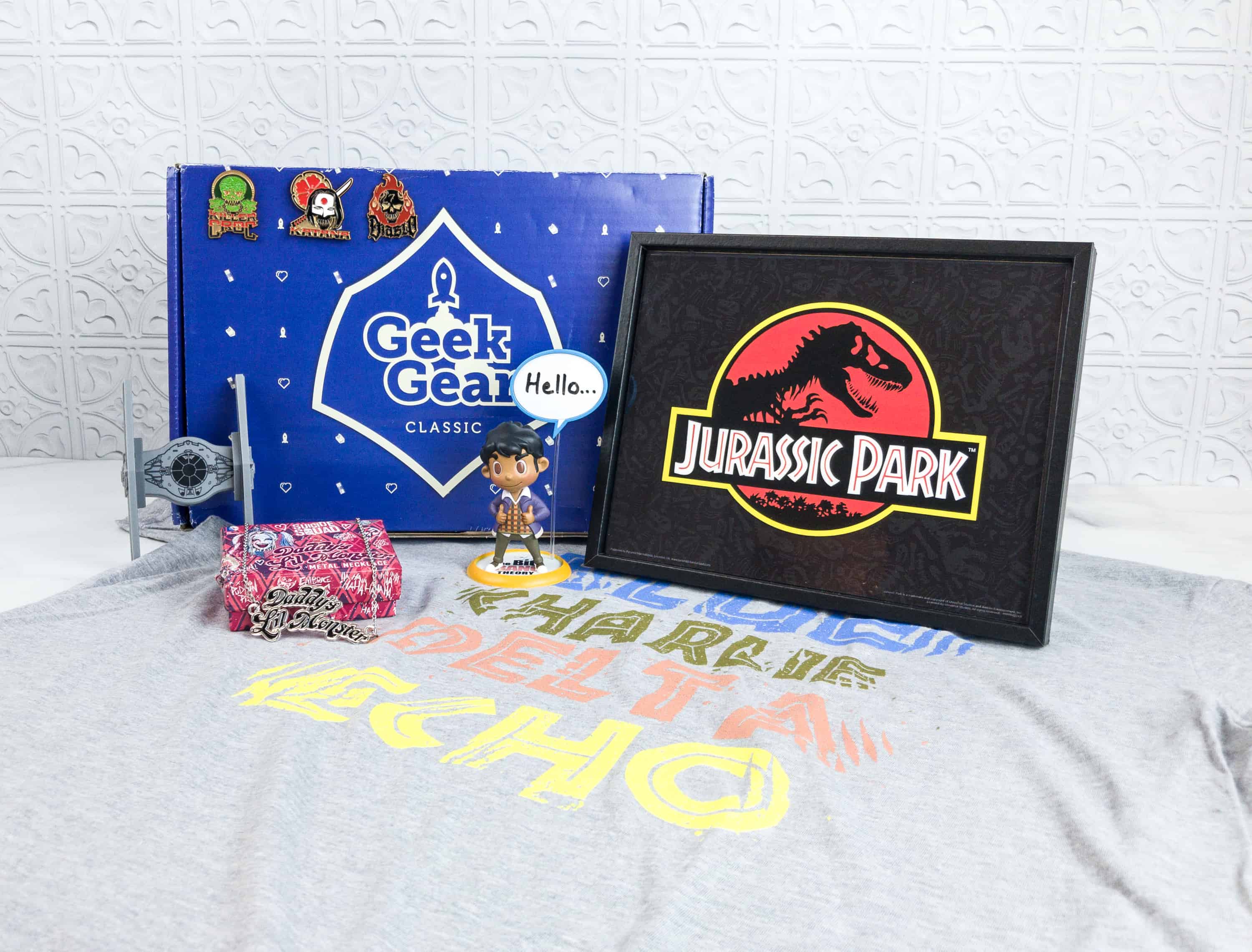 Geek Gear Box June 2018 Subscription Box Review + Coupon