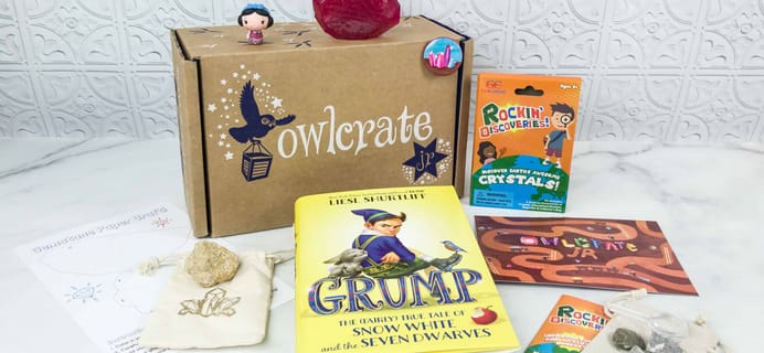 OwlCrate Jr. June 2018 Box Review & Coupon
