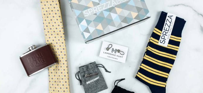 SprezzaBox June 2018 Subscription Box Review + Coupon