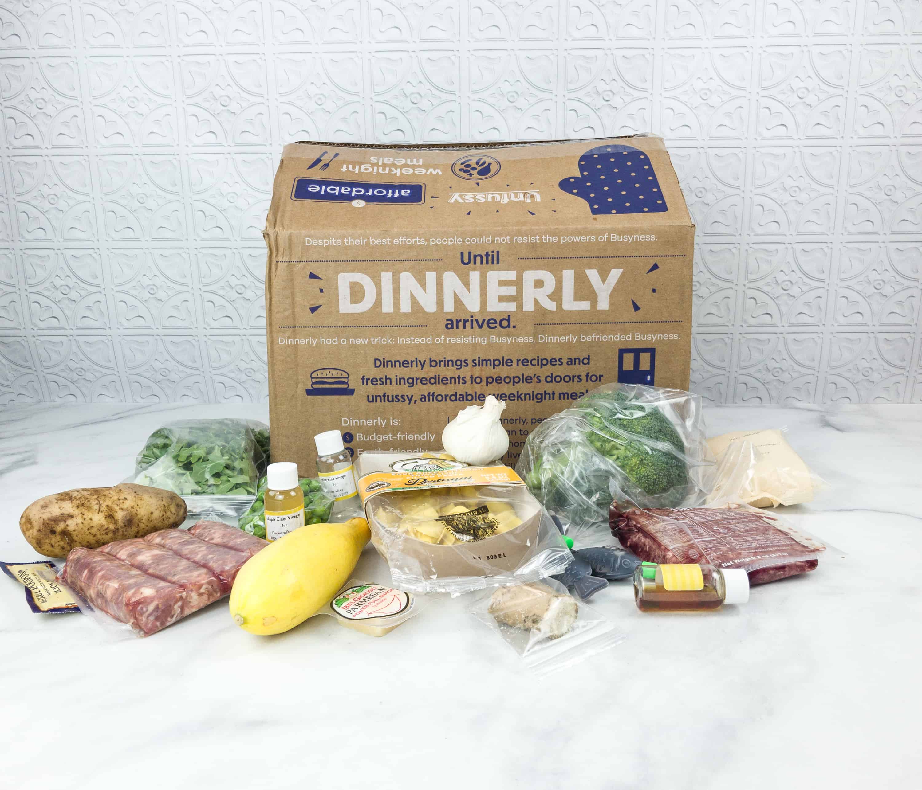 Dinnerly June 2018 Subscription Box Review + Coupon