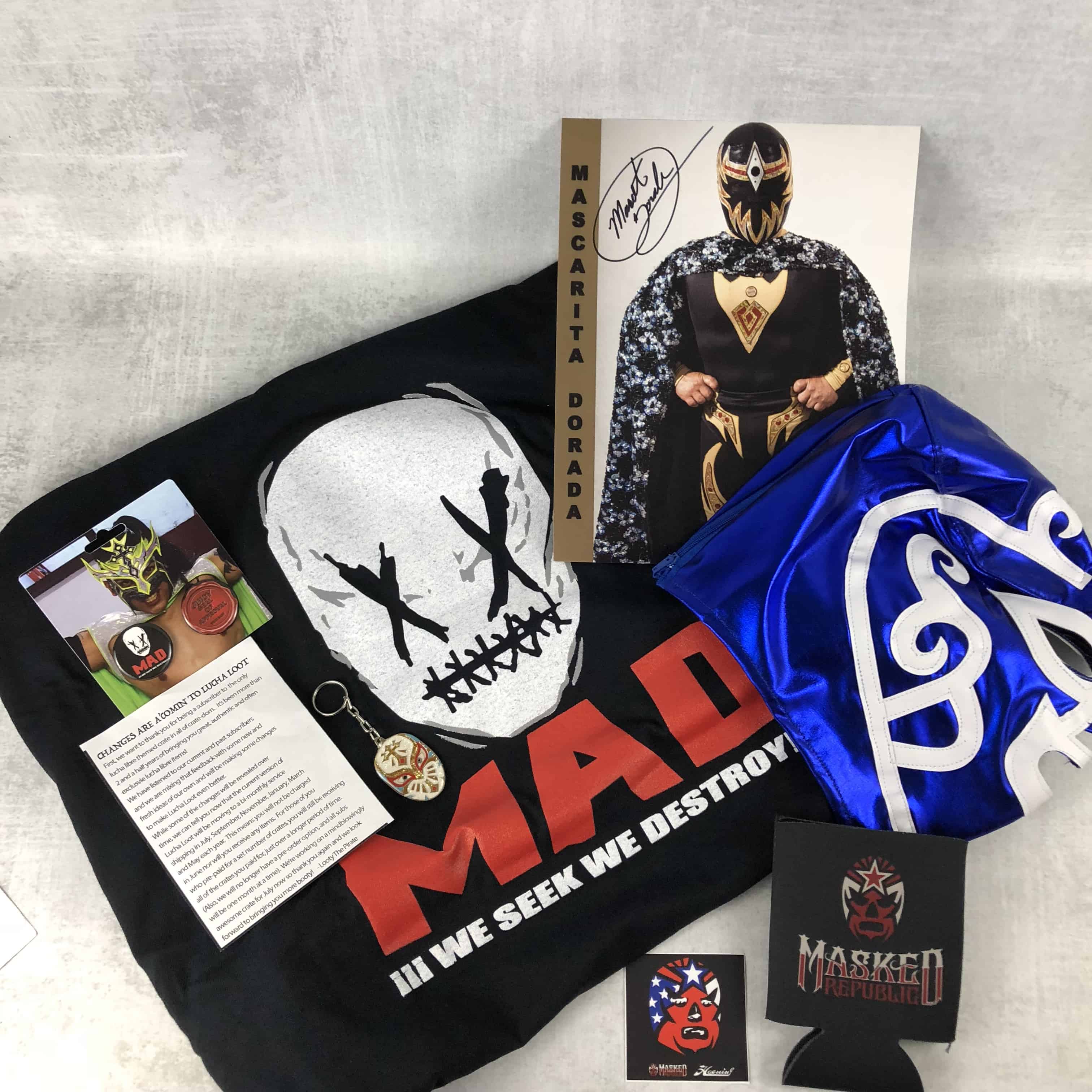 Lucha Loot Subscription Box Review & Coupon – May 2018