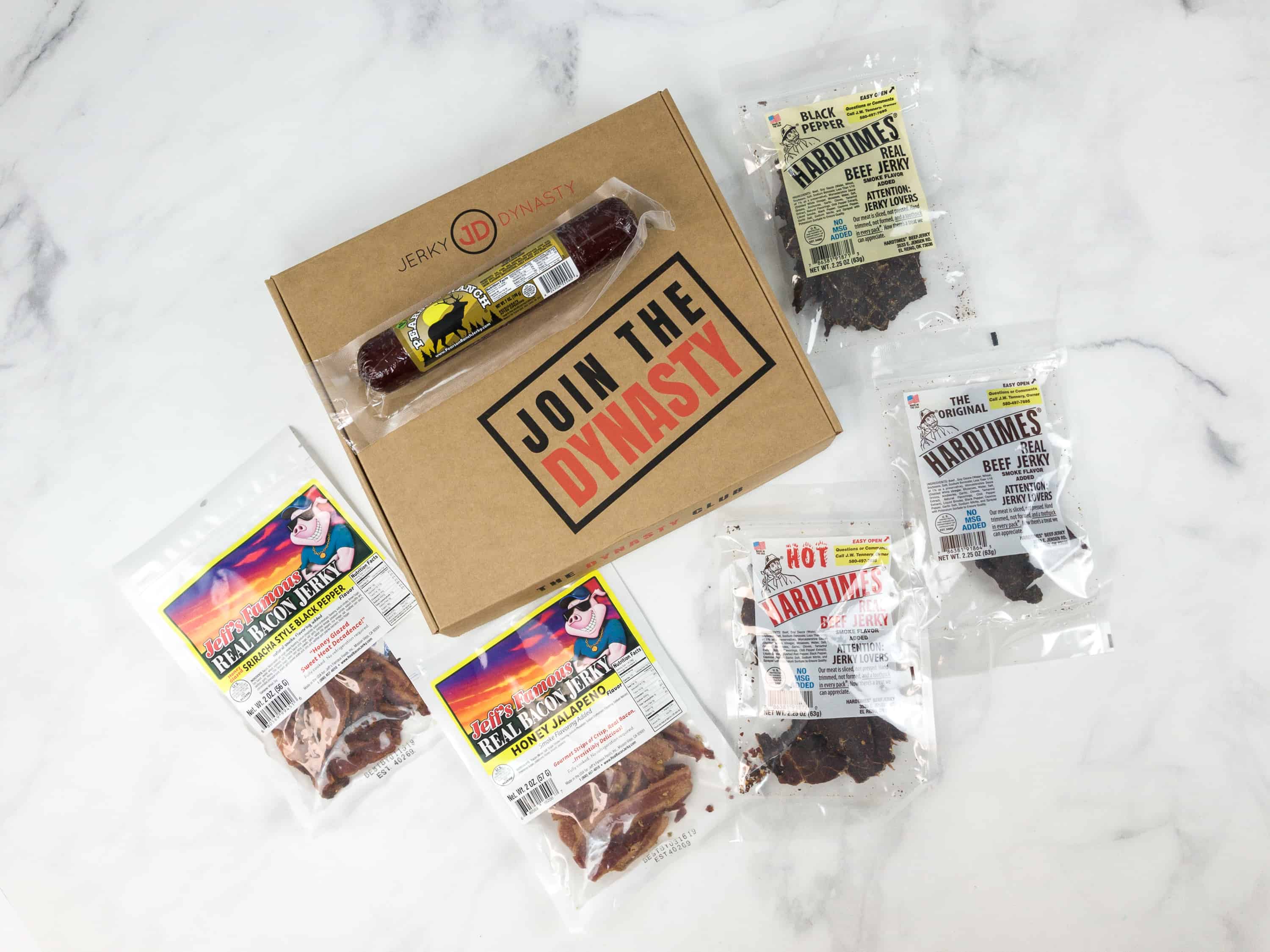 Jerky Dynasty Club June 2018 Subscription Box Review + Coupons