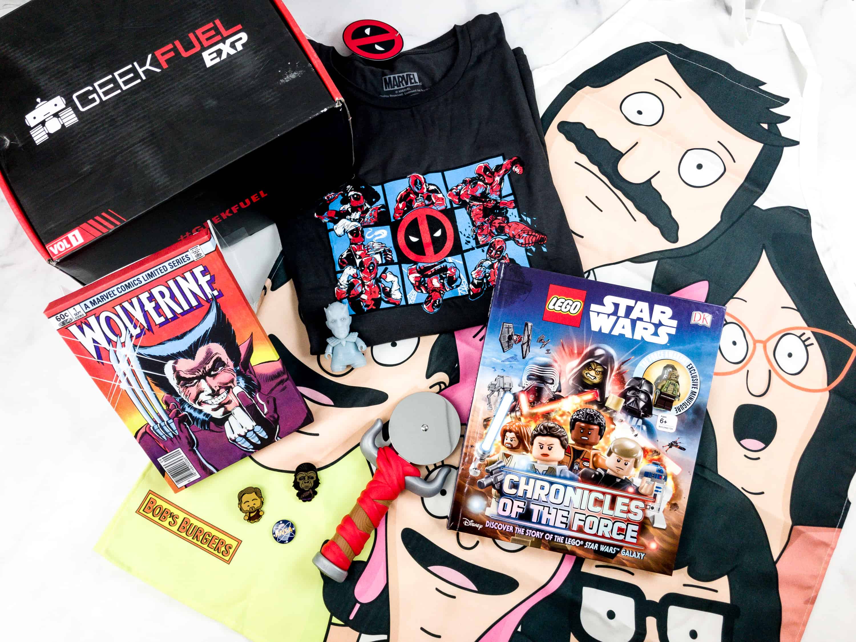 Geek Fuel EXP May 2018 Subscription Box Review – Volume 1