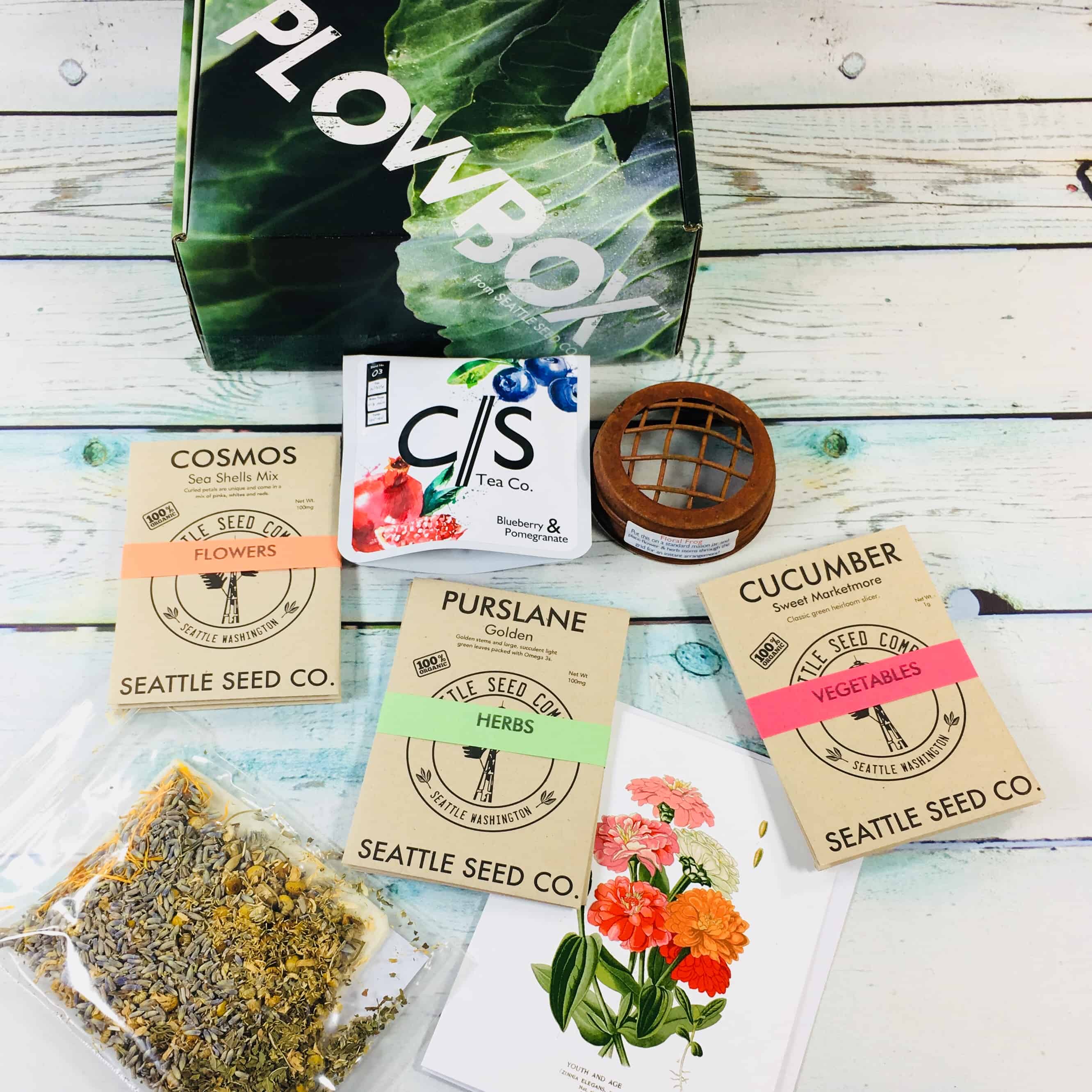 Plowbox Summer 2018 Gardening Subscription Box Review + Coupon