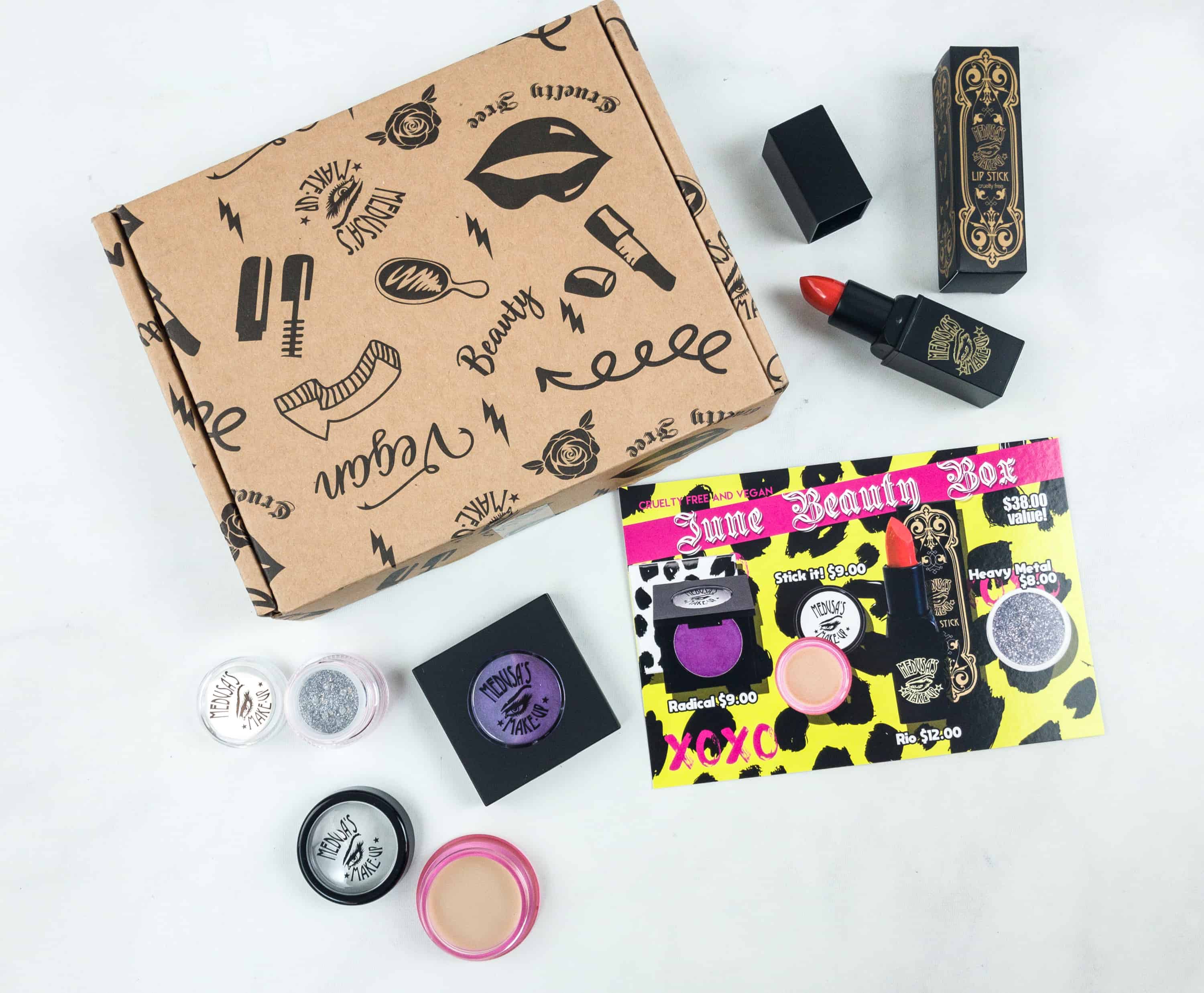 Medusa’s MakeUp Beauty Box Subscription Box Review – June 2018