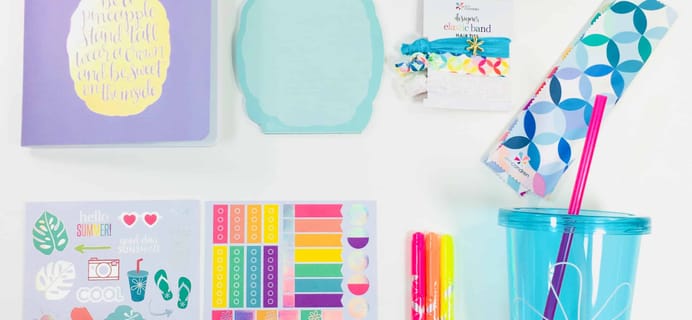 Erin Condren Seasonal Surprise Box Summer 2018 Box Review