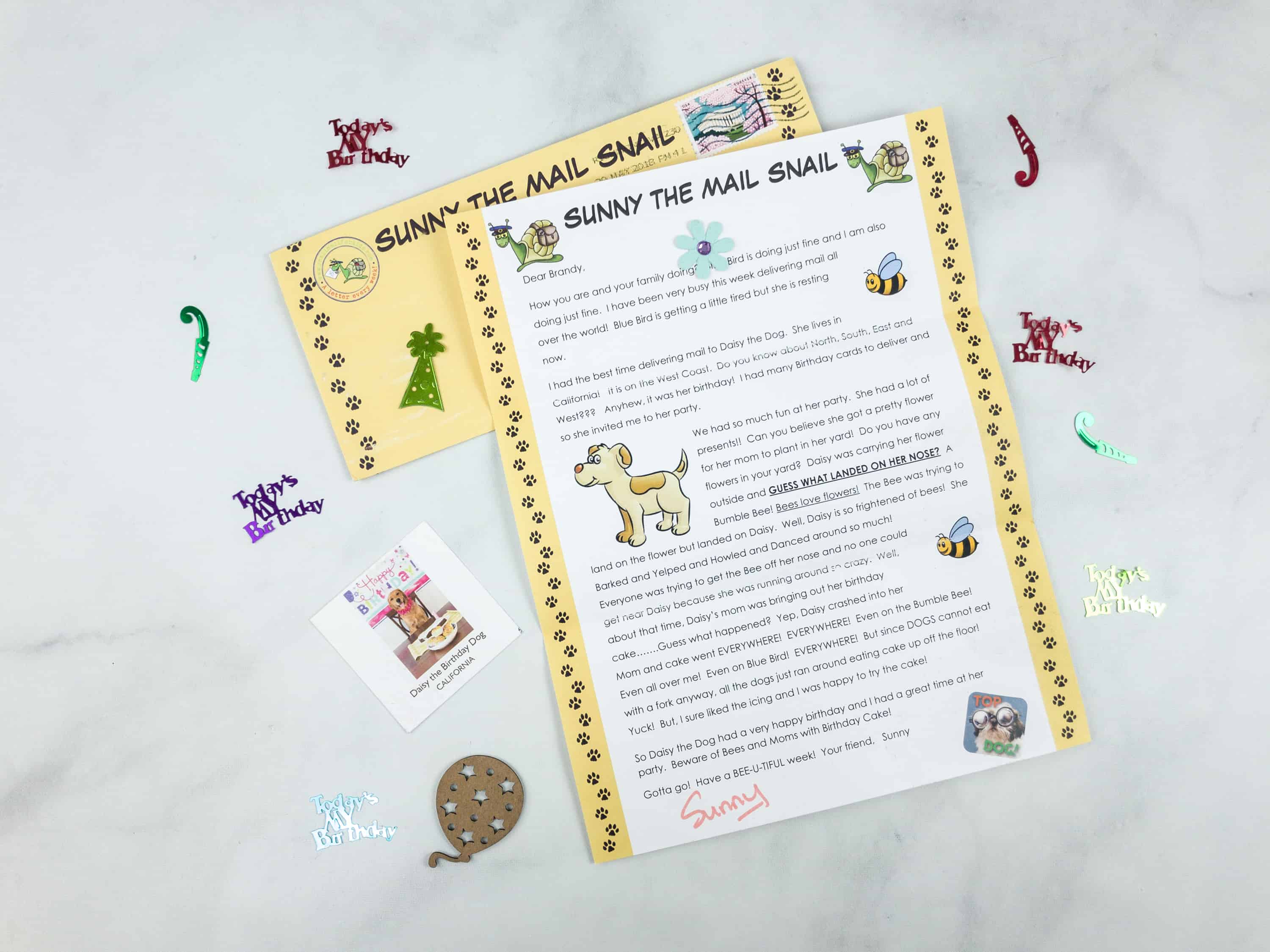 Sunny the Mail Snail Cyber Monday Deal: Take 30% off your entire subscription purchase!