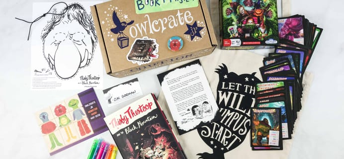 OwlCrate Jr. May 2018 Box Review & Coupon