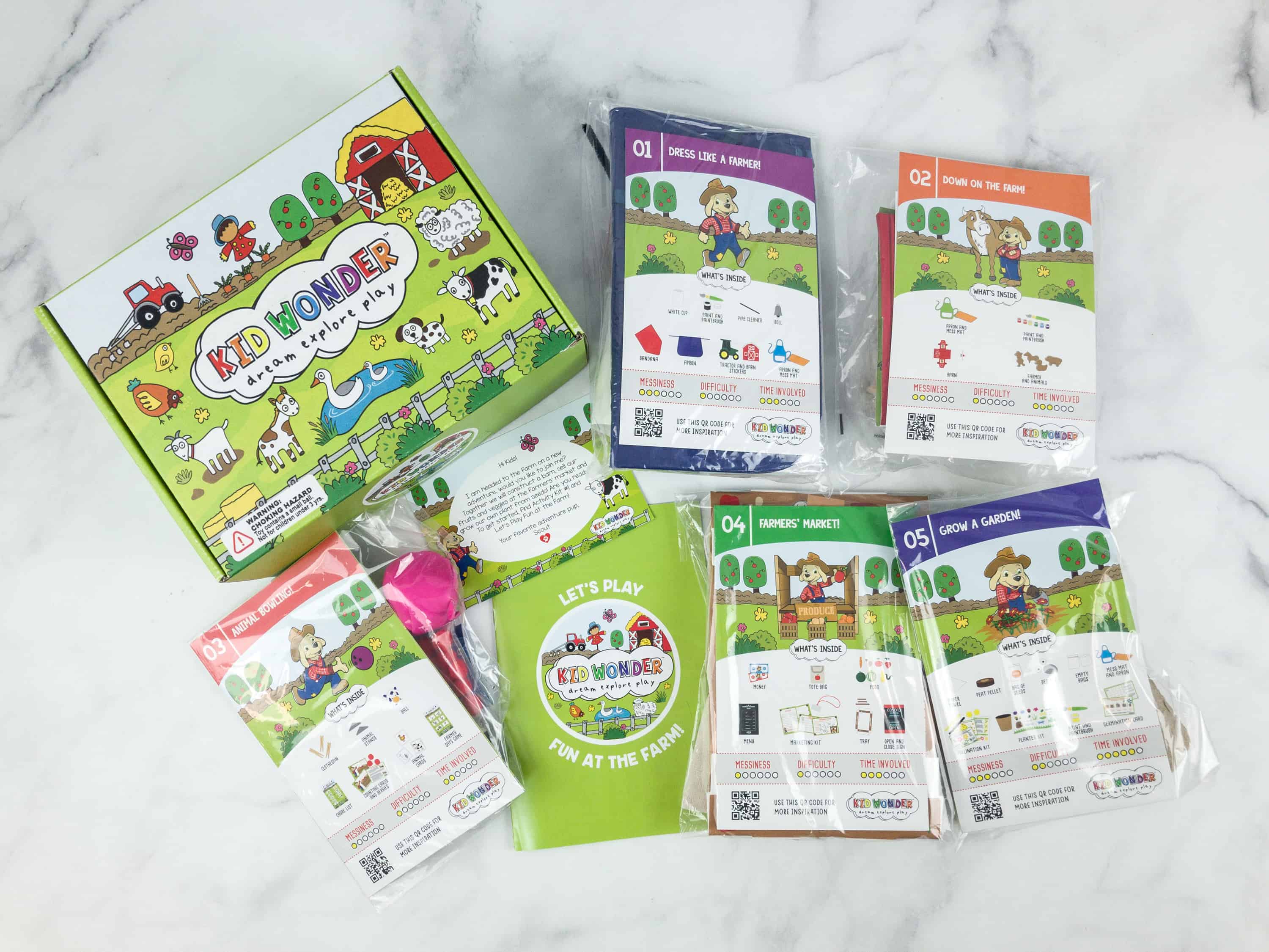 Kid Wonder Little Dreamers Box July 2018 Subscription Box Review