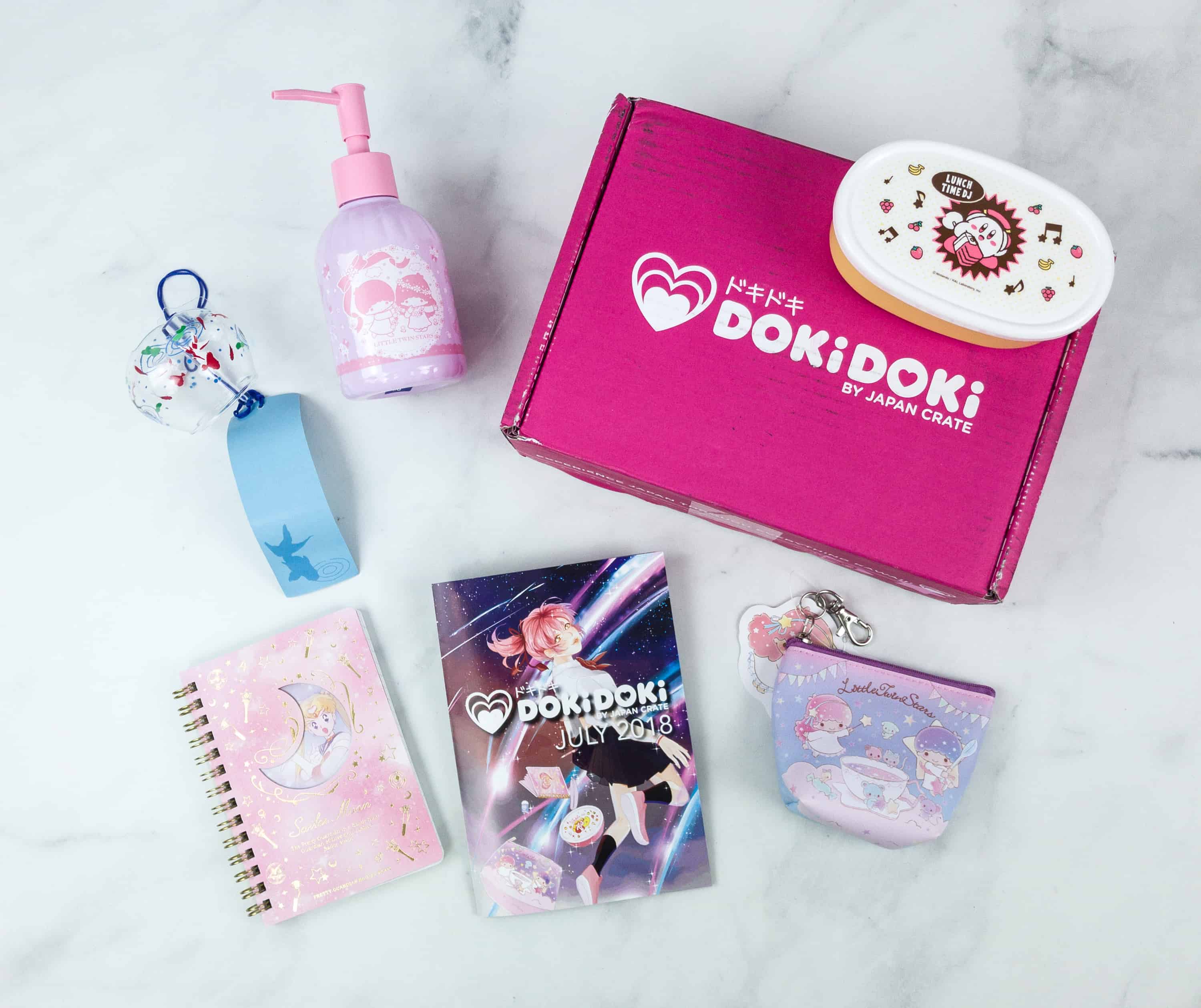 Doki Doki July 2018 Subscription Box Review & Coupon