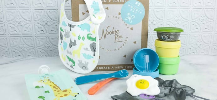 Noobie Box Milestone Box Review – EAT