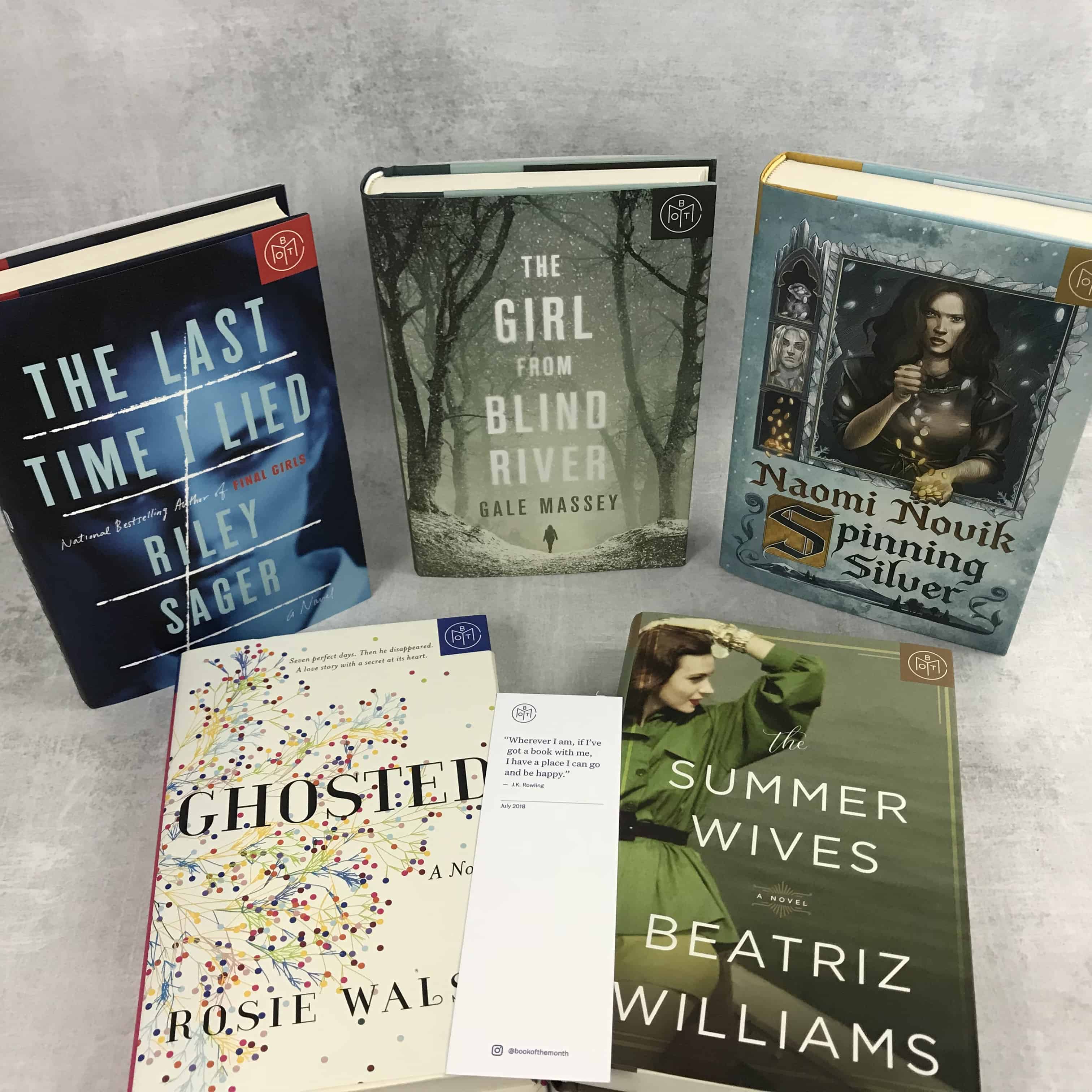 Book of the Month July 2018 Subscription Box Review + FREE Book Coupon