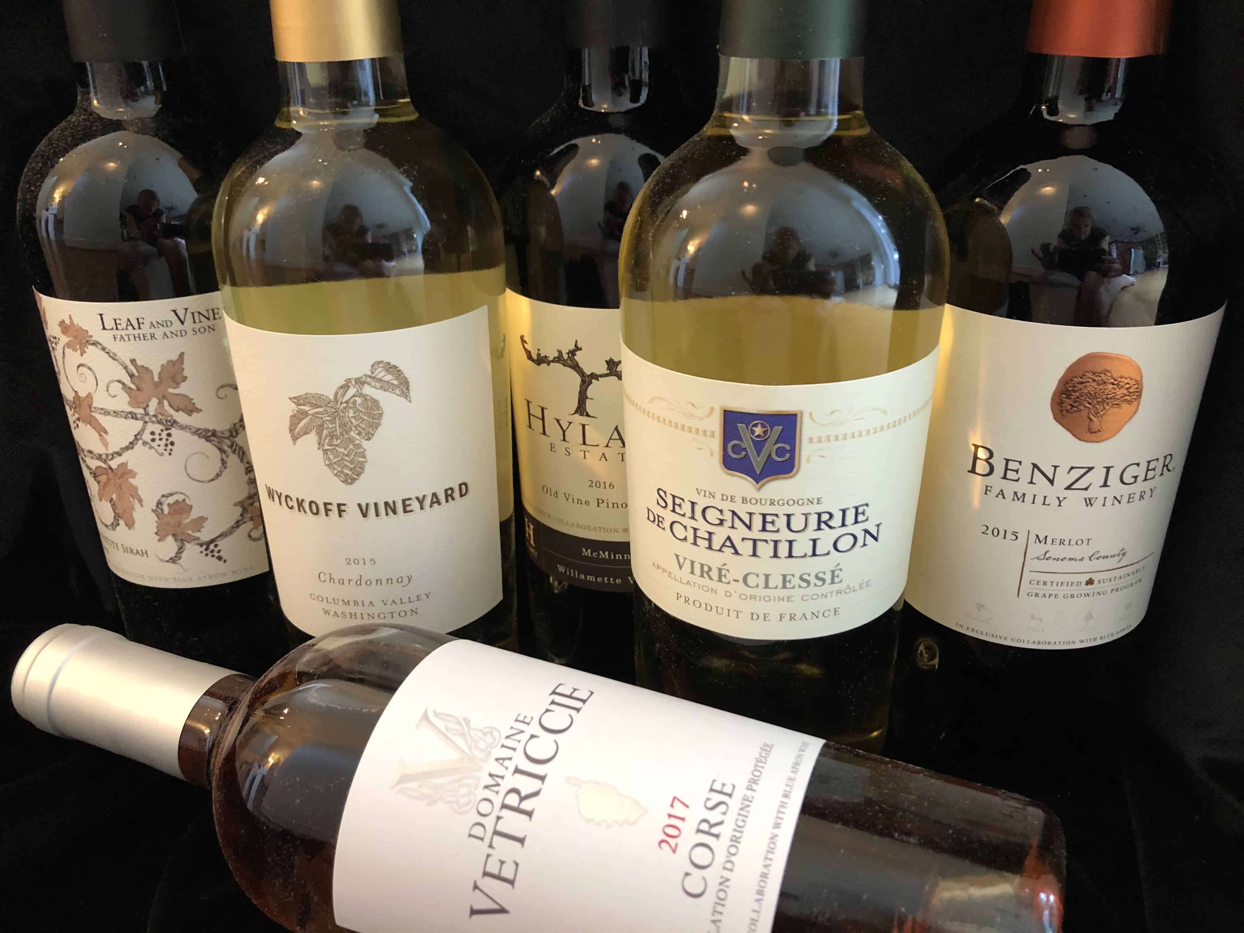 Blue Apron Wine Subscription Box Review – July 2018
