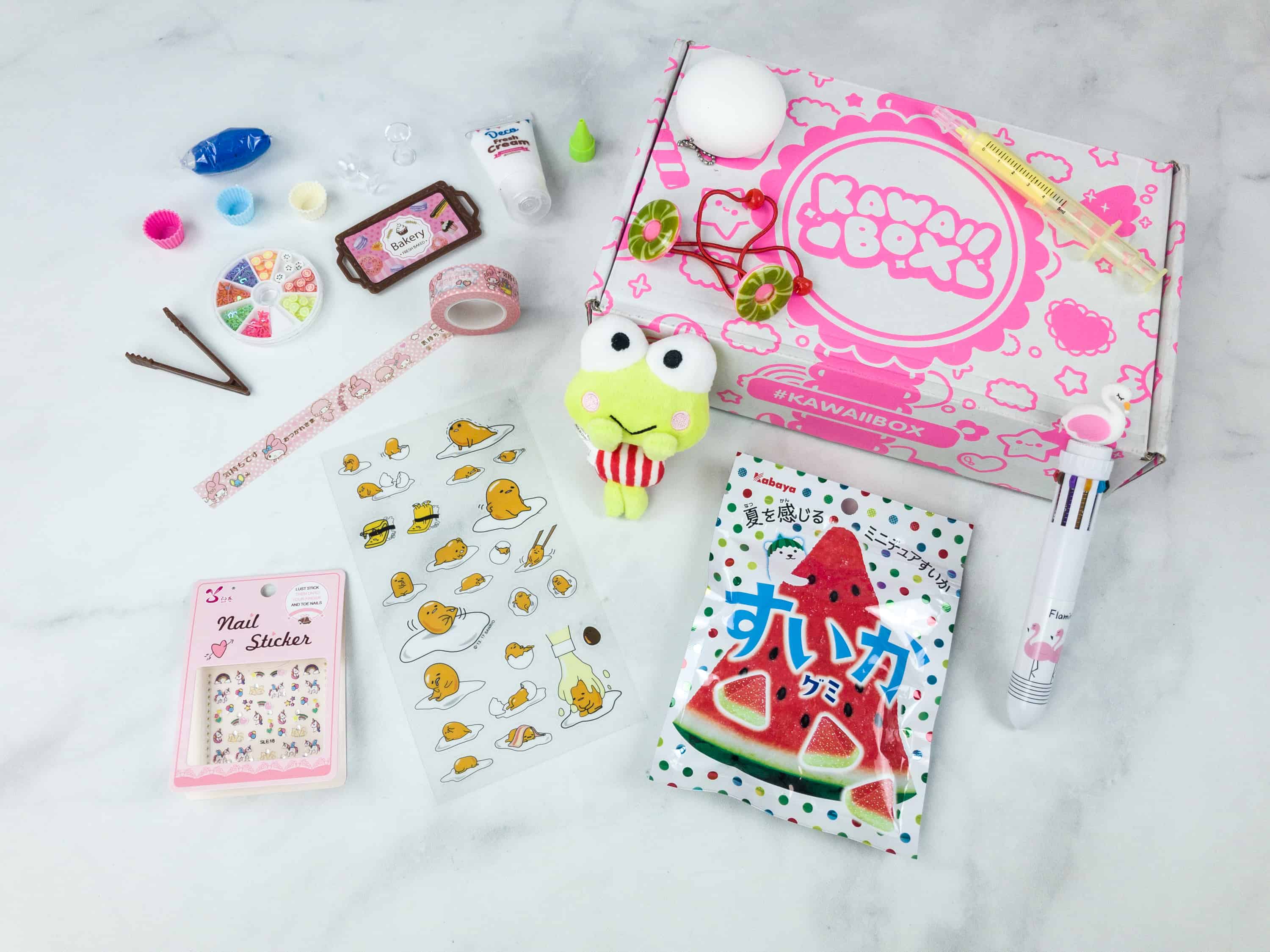 Kawaii Box July 2018 Subscription Box Review & Coupon