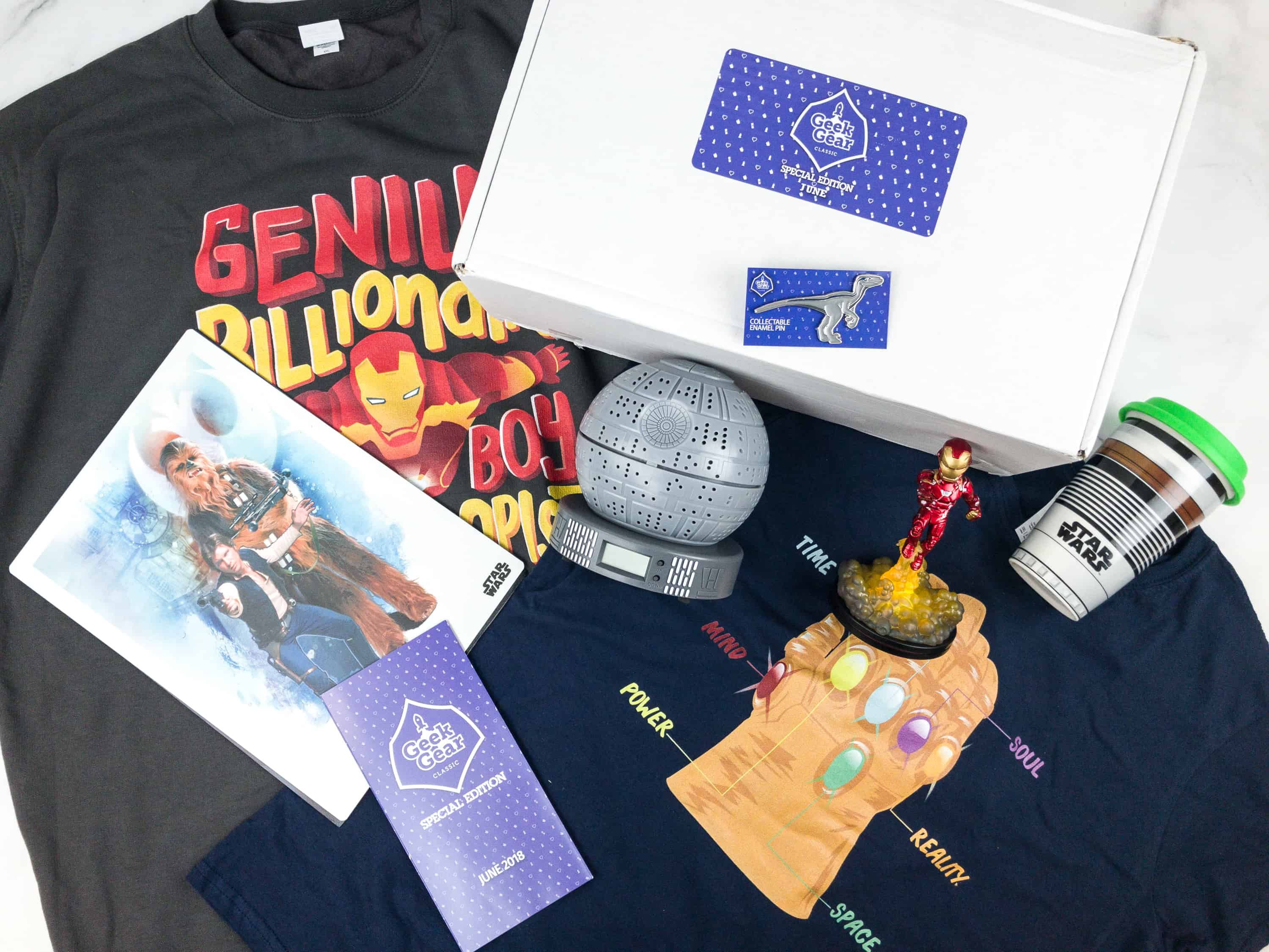 Geek Gear Box Special Edition June 2018 Subscription Box Review + Coupon