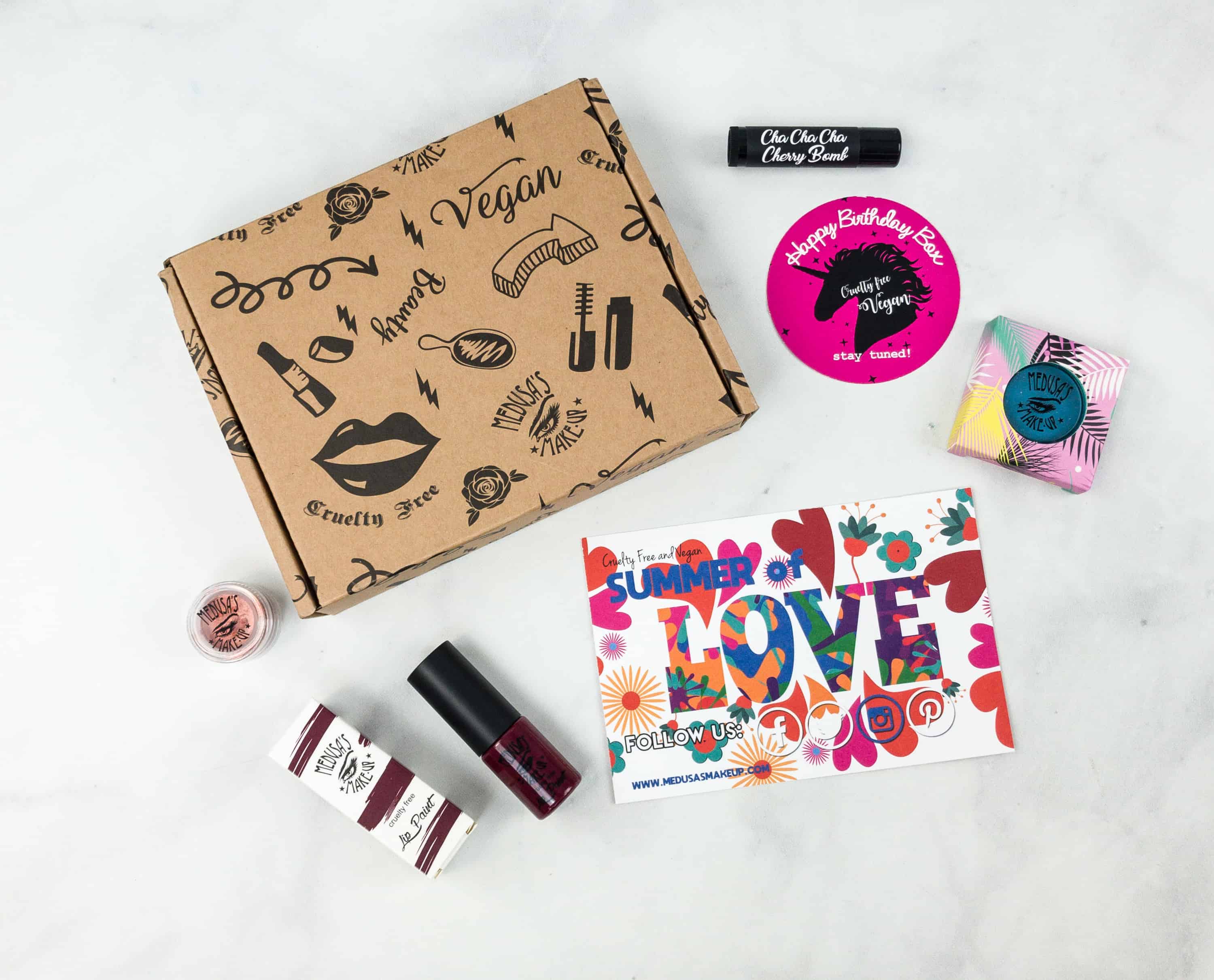 Medusa’s MakeUp Beauty Box Subscription Box Review – July 2018
