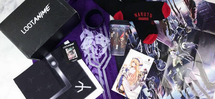 Loot Anime June 2018 Subscription Box Review & Coupons – ACTION