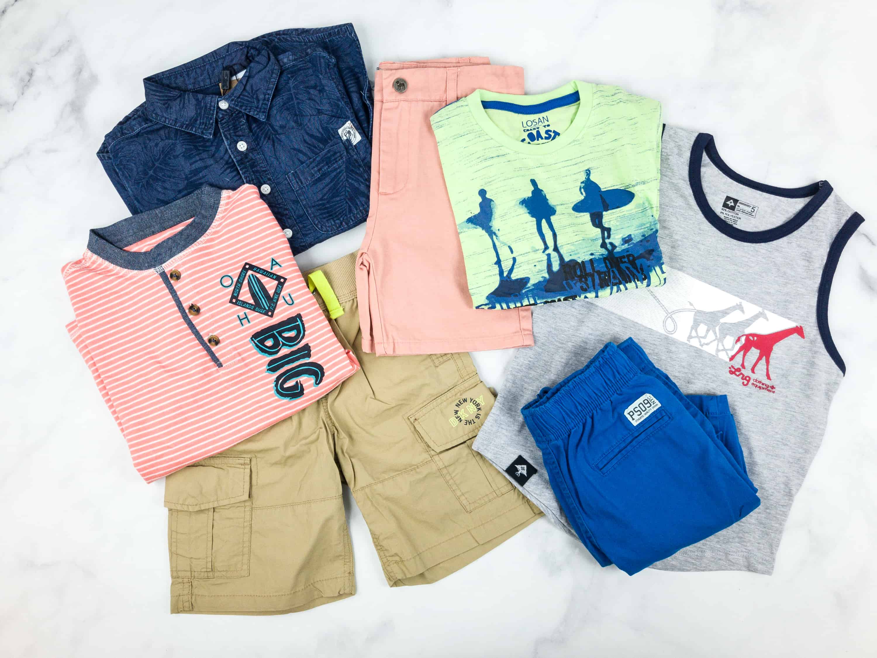Kidbox Boys Summer 2018 Subscription Box Review – Little Boys