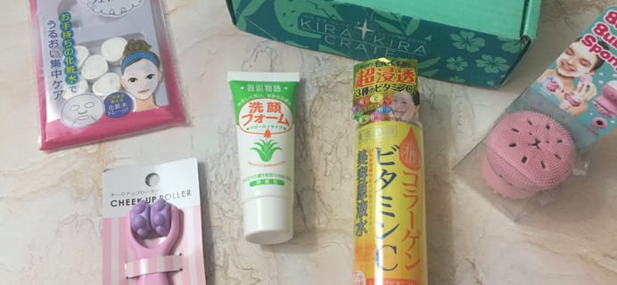 Kira Kira Crate July 2018 Subscription Box Review + Coupon