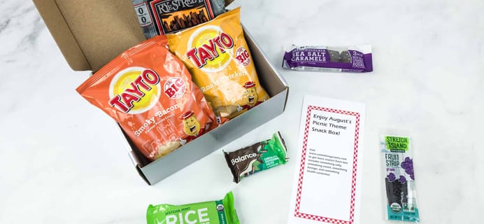 Something Snacks August 2018 Subscription Box Review