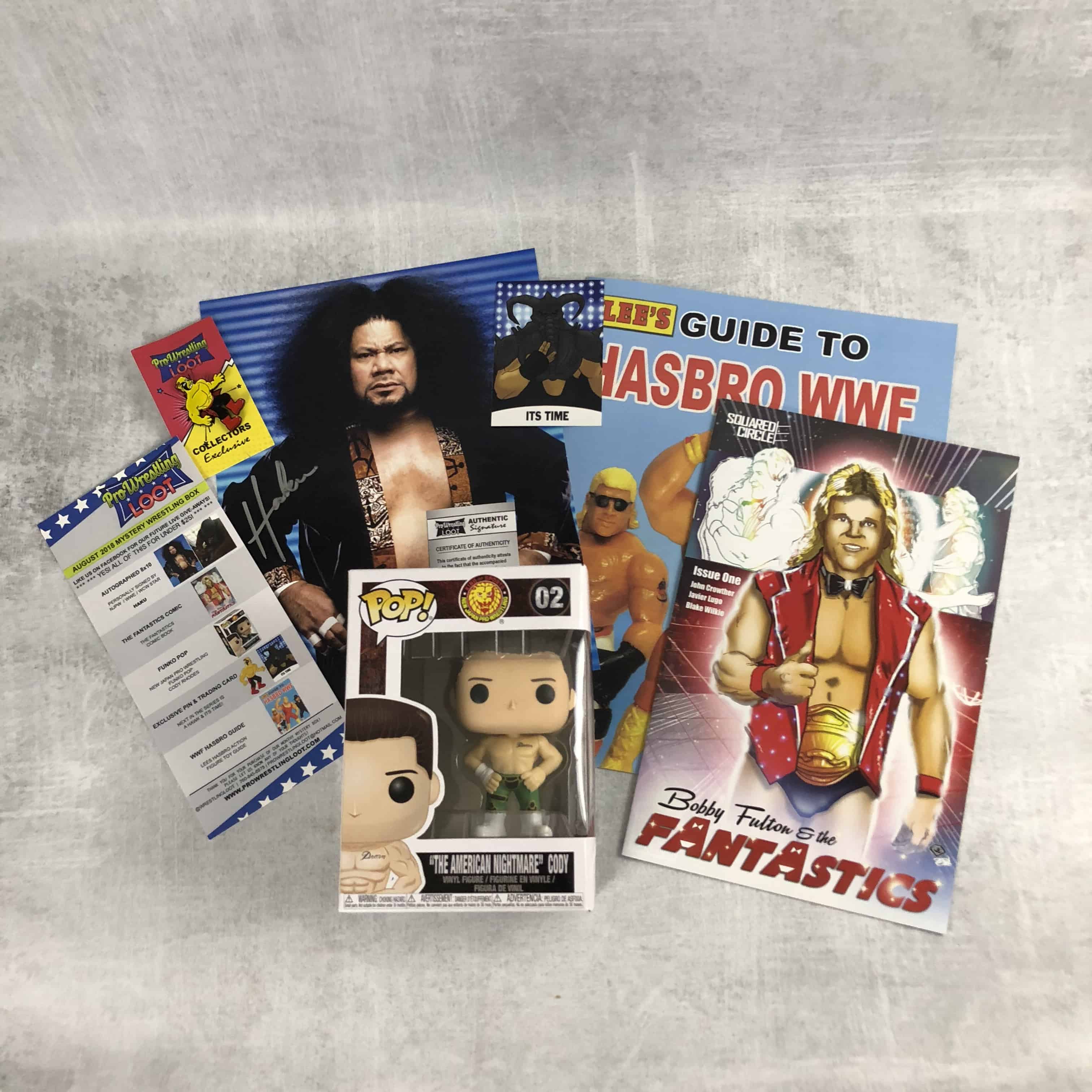 Pro Wrestling Loot August 2018 Subscription Box Review + Coupon