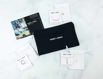 Penny + Grace August 2018 Subscription Box Review