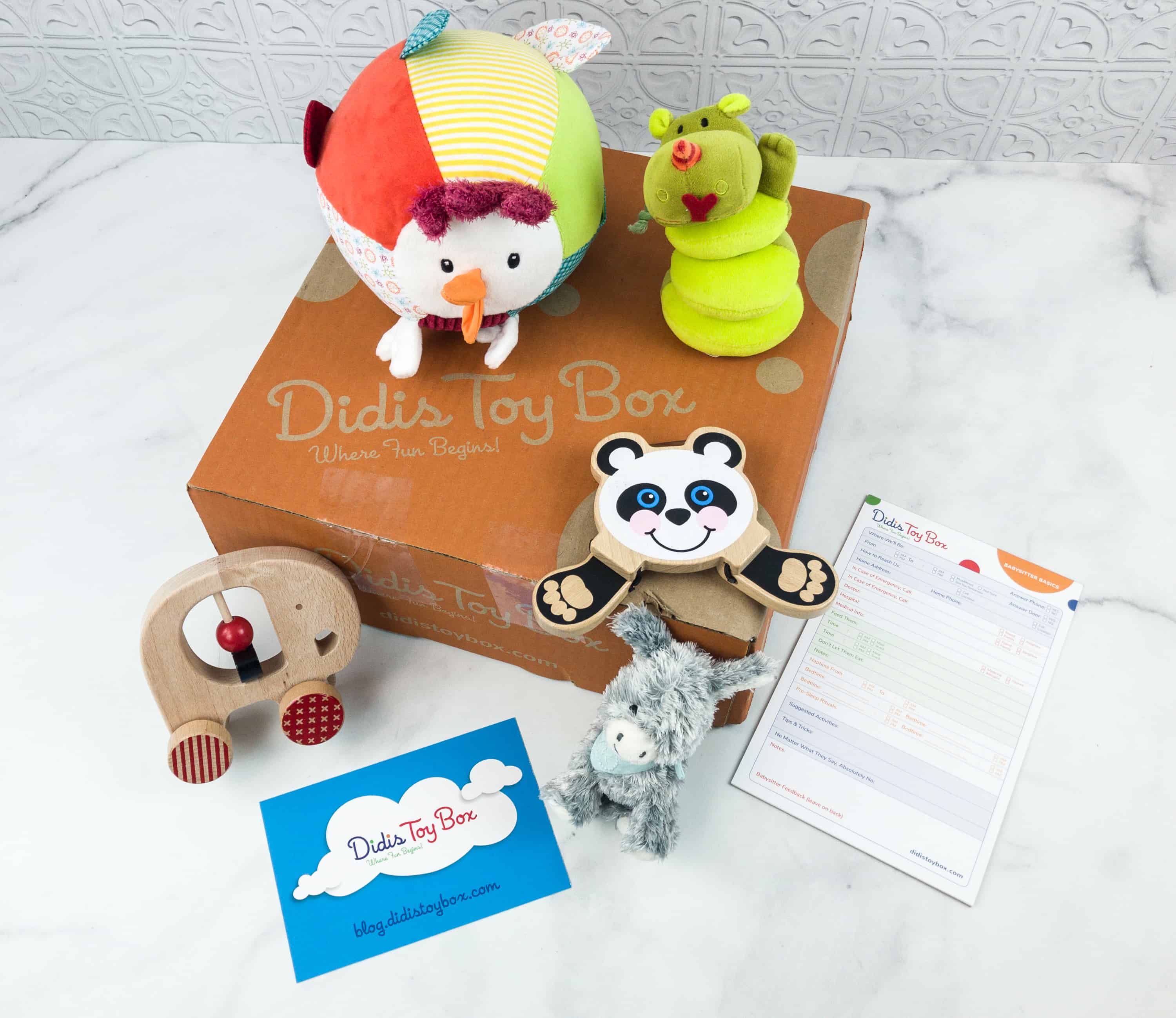 Didis Toy Box September 2018 Subscription Box Review & Coupon