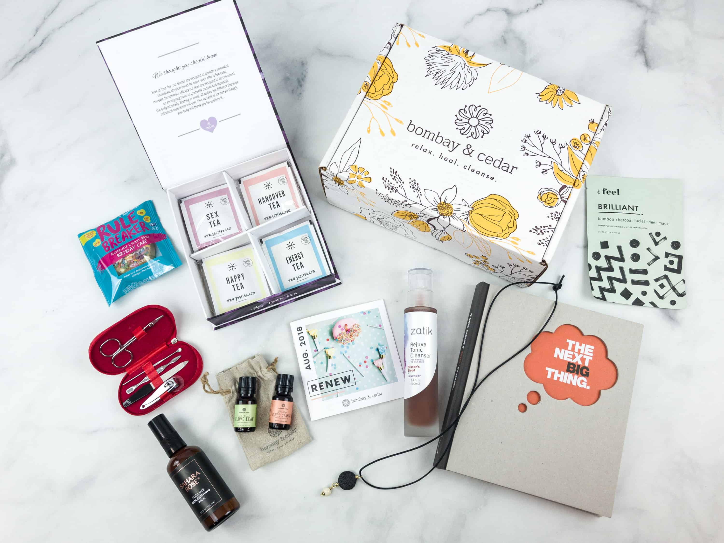 Bombay & Cedar August 2018 Subscription Box Review + Coupon