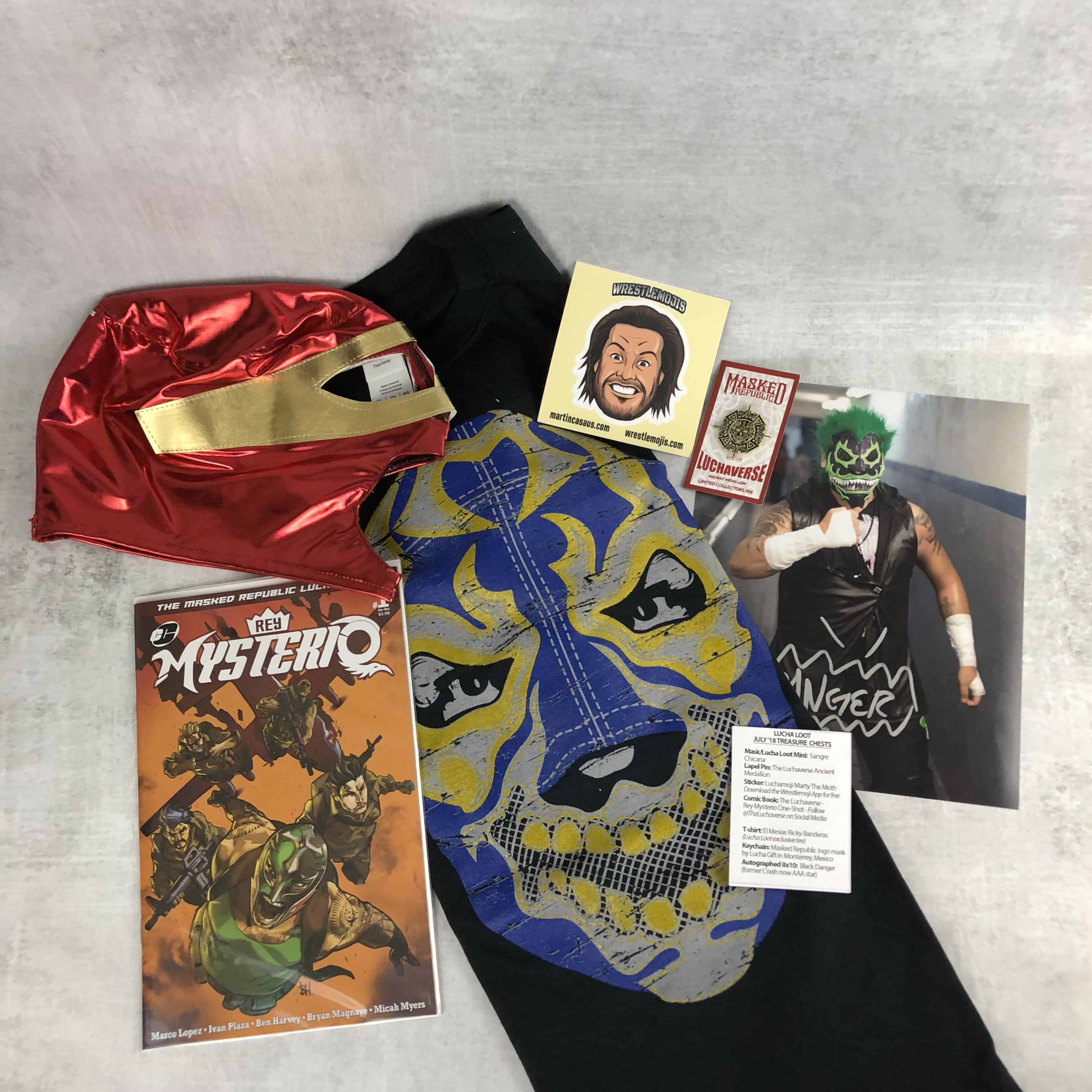 Lucha Loot Subscription Box Review & Coupon – June/July 2018