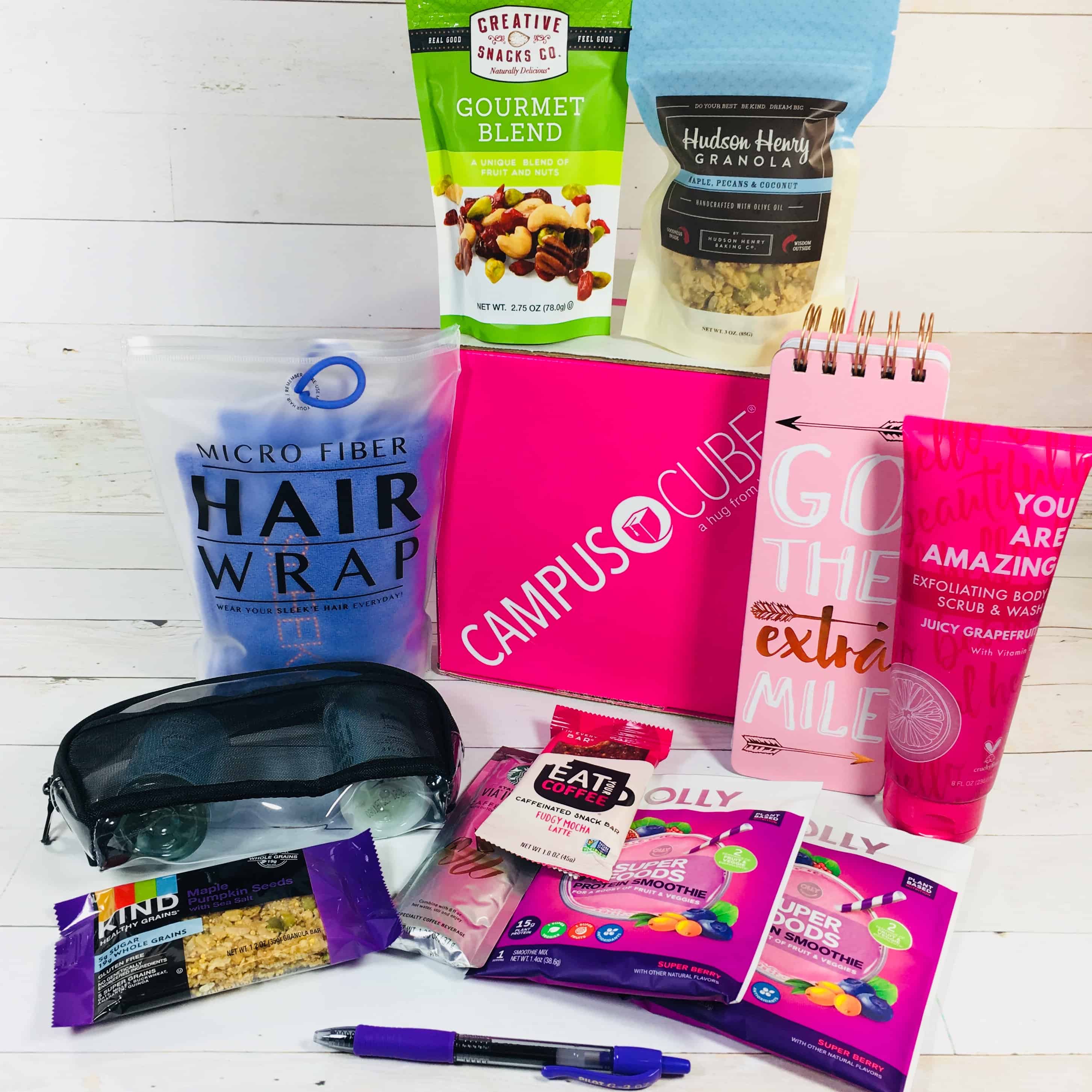 CampusCube College Care Package September 2018 Girls Cube Review + Coupon!