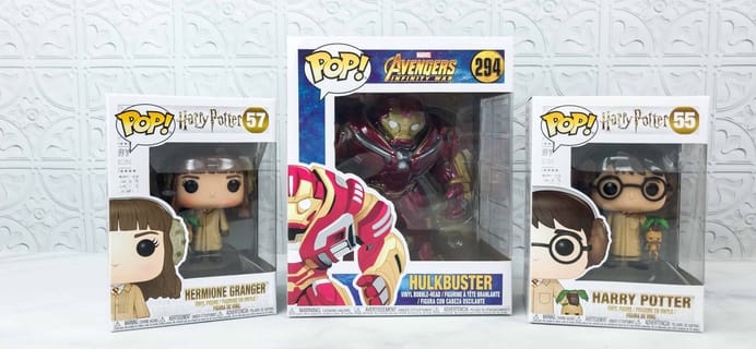 Pop In A Box August 2018 Funko Subscription Box Review & Coupon