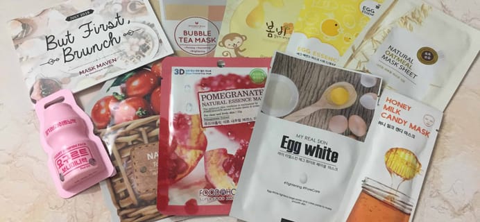 Beauteque Mask Maven July 2018 Subscription Box Review + Coupon