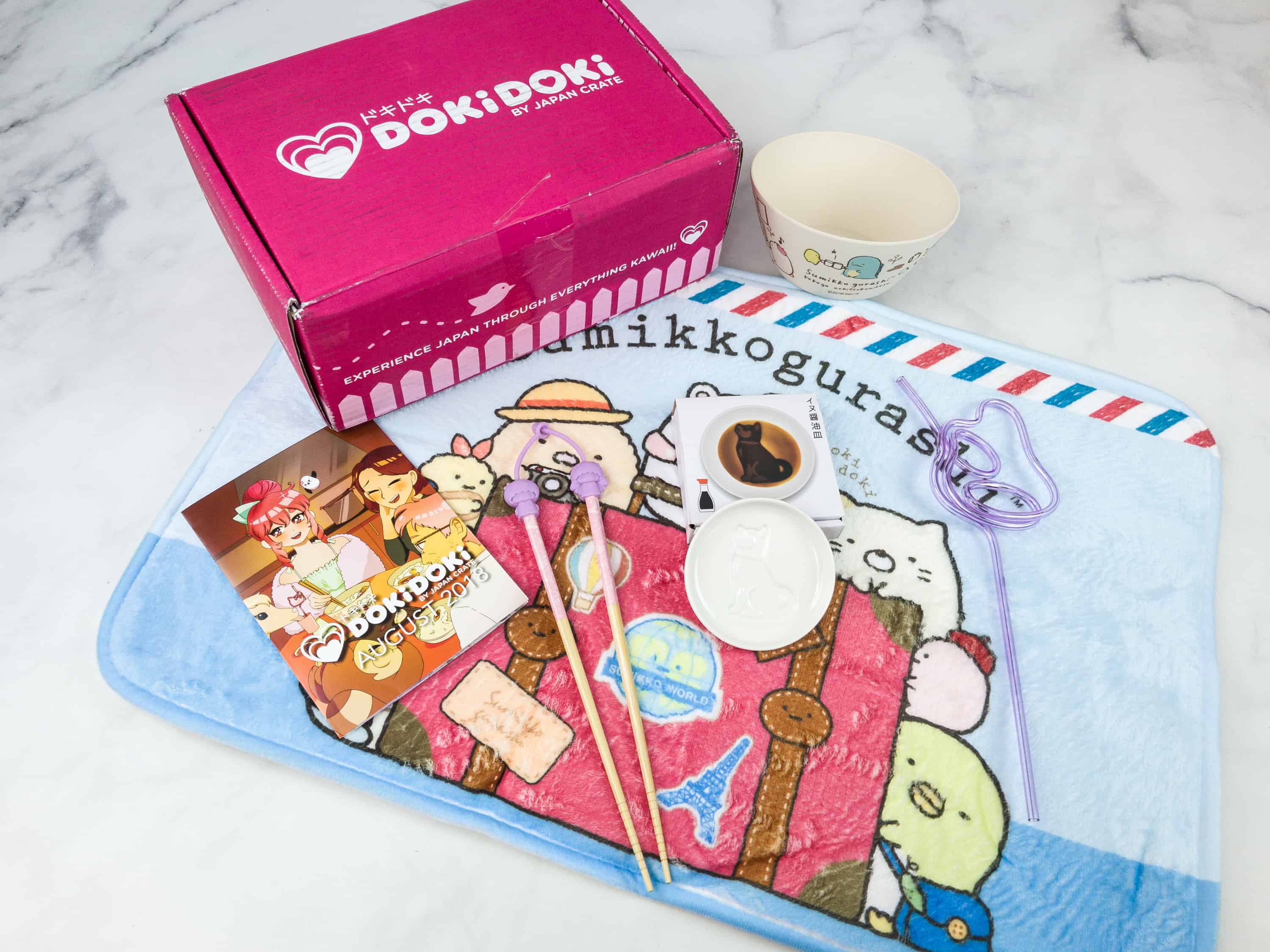 Doki Doki August 2018 Subscription Box Review & Coupon