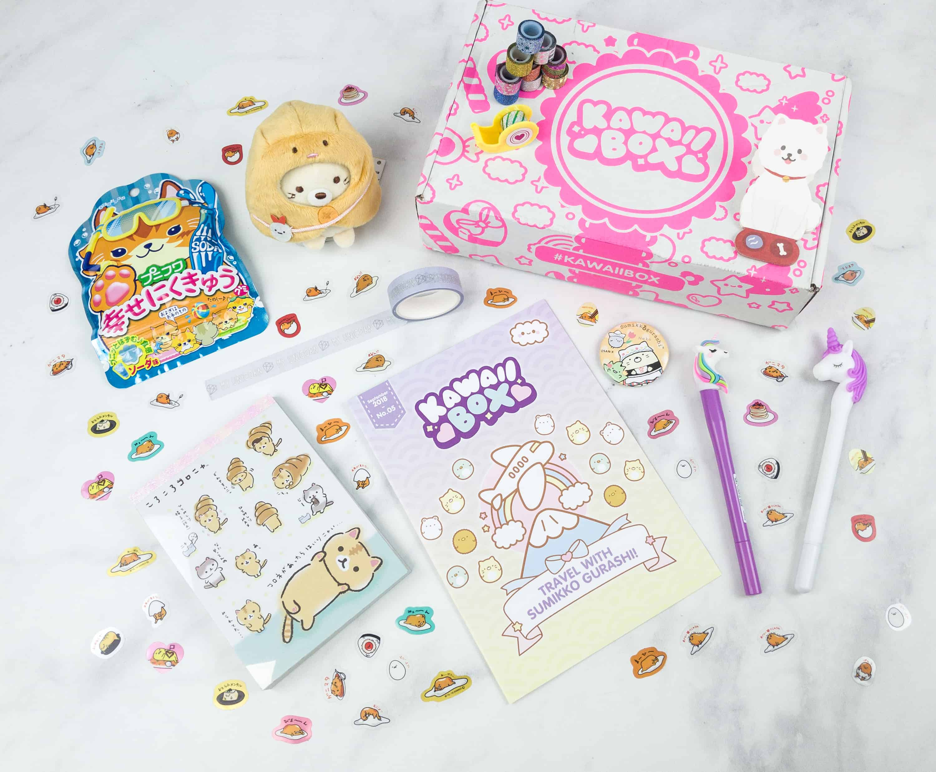 Kawaii Box September 2018 Subscription Box Review