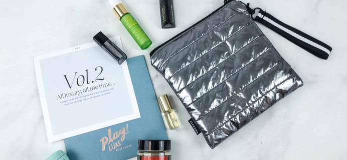Sephora PLAY! Luxe ’18 Volume 2  Limited Edition Box Review