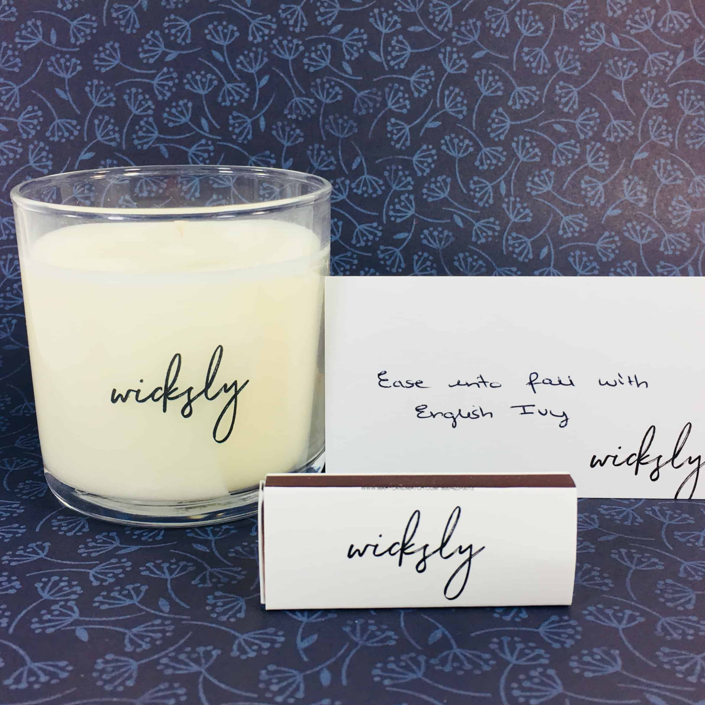 Wicksly September 2018 Subscription Box Review