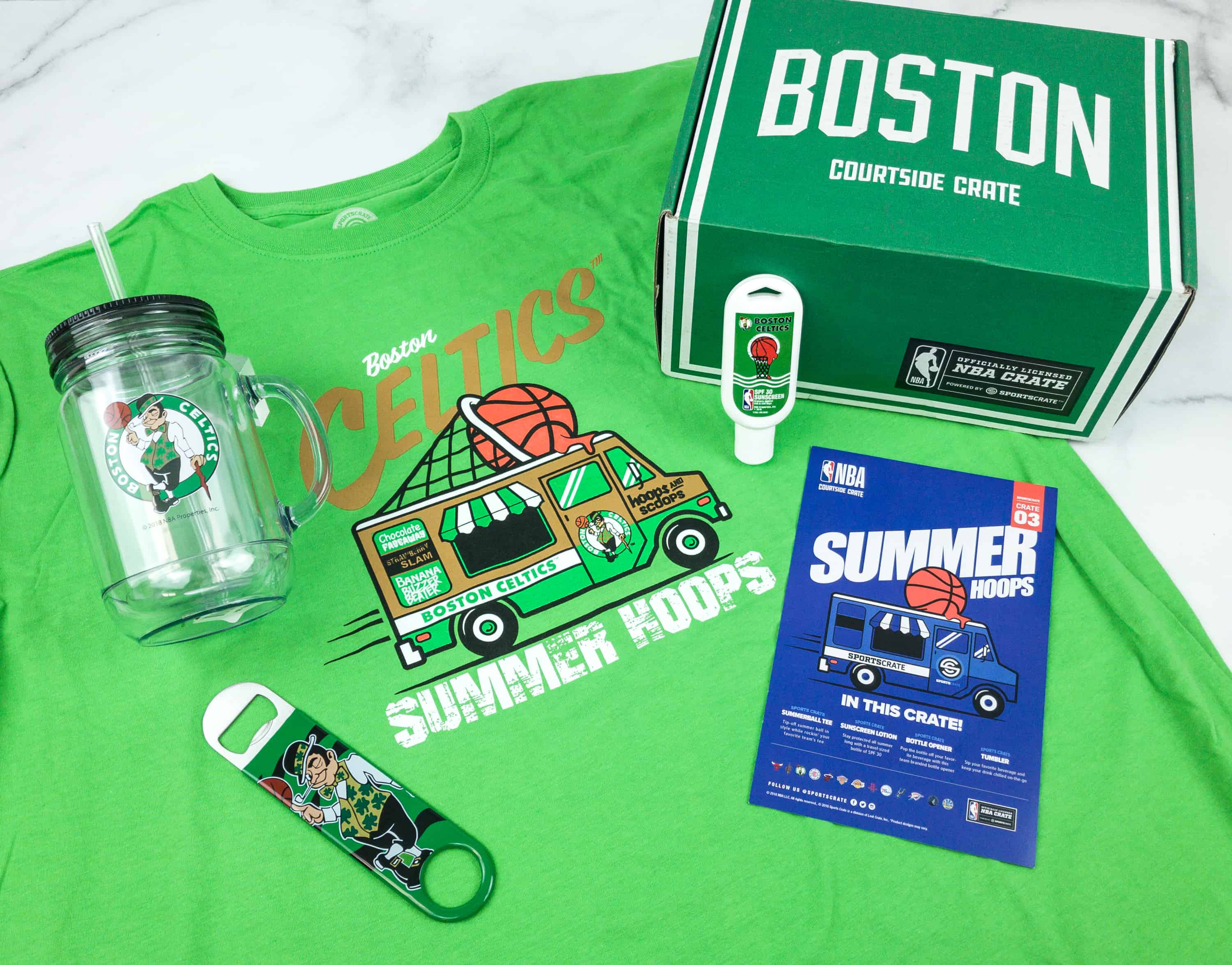 Courtside Crate by Sports Crate: NBA Edition June 2018 Subscription Box Review + Coupon