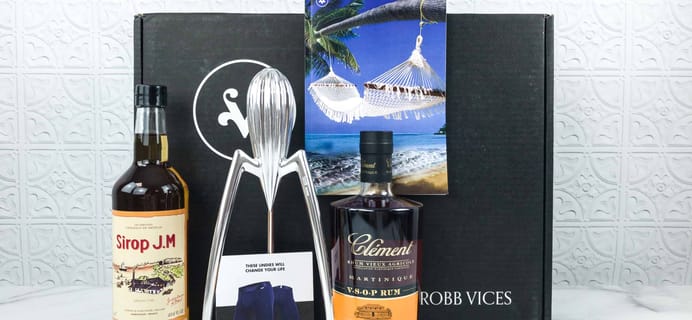 Robb Vices July 2018 Subscription Box Review + Coupon