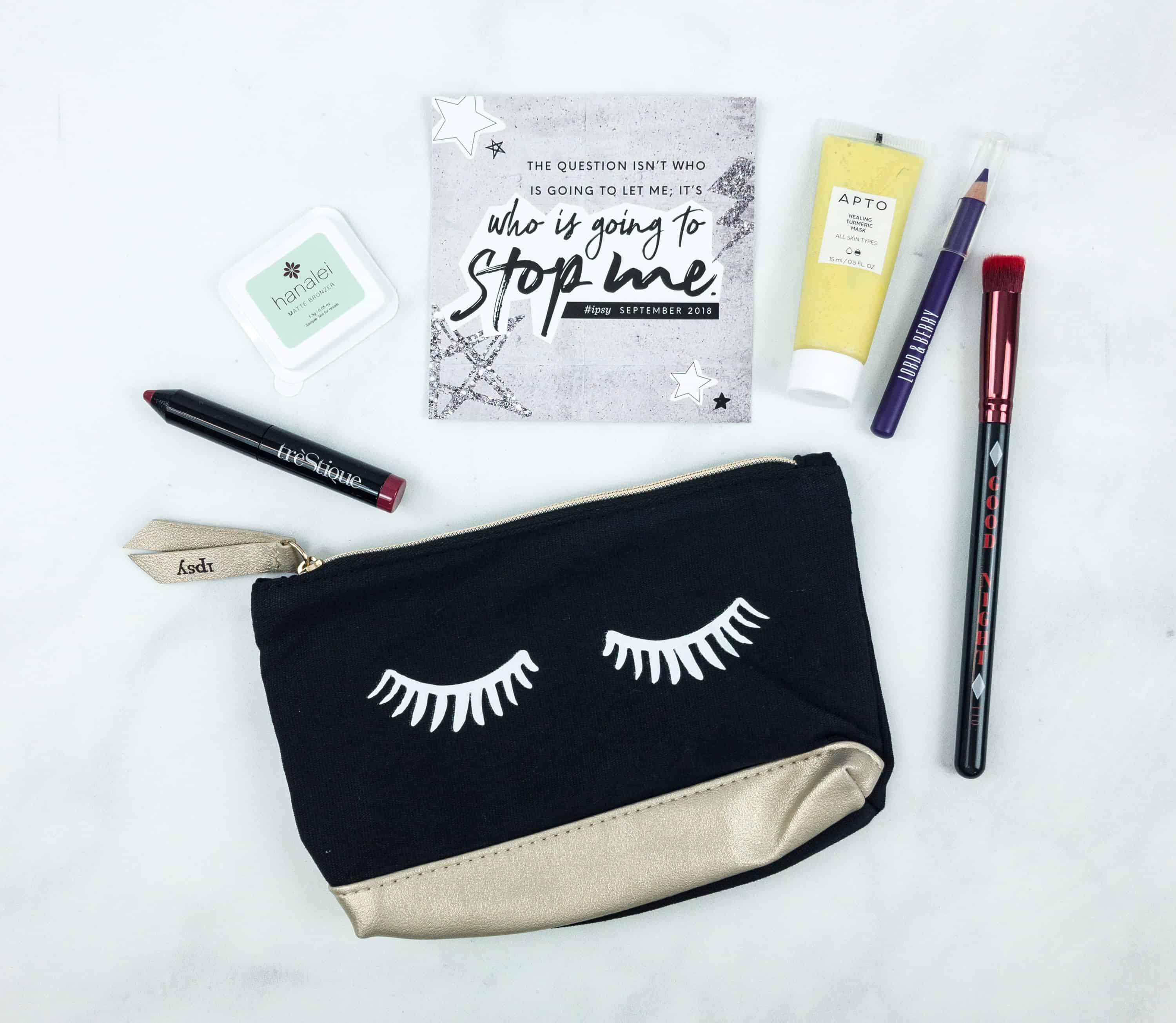Ipsy September 2018 Review