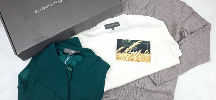 Elizabeth & Clarke Fall 2018 Subscription Box Review + Coupon
