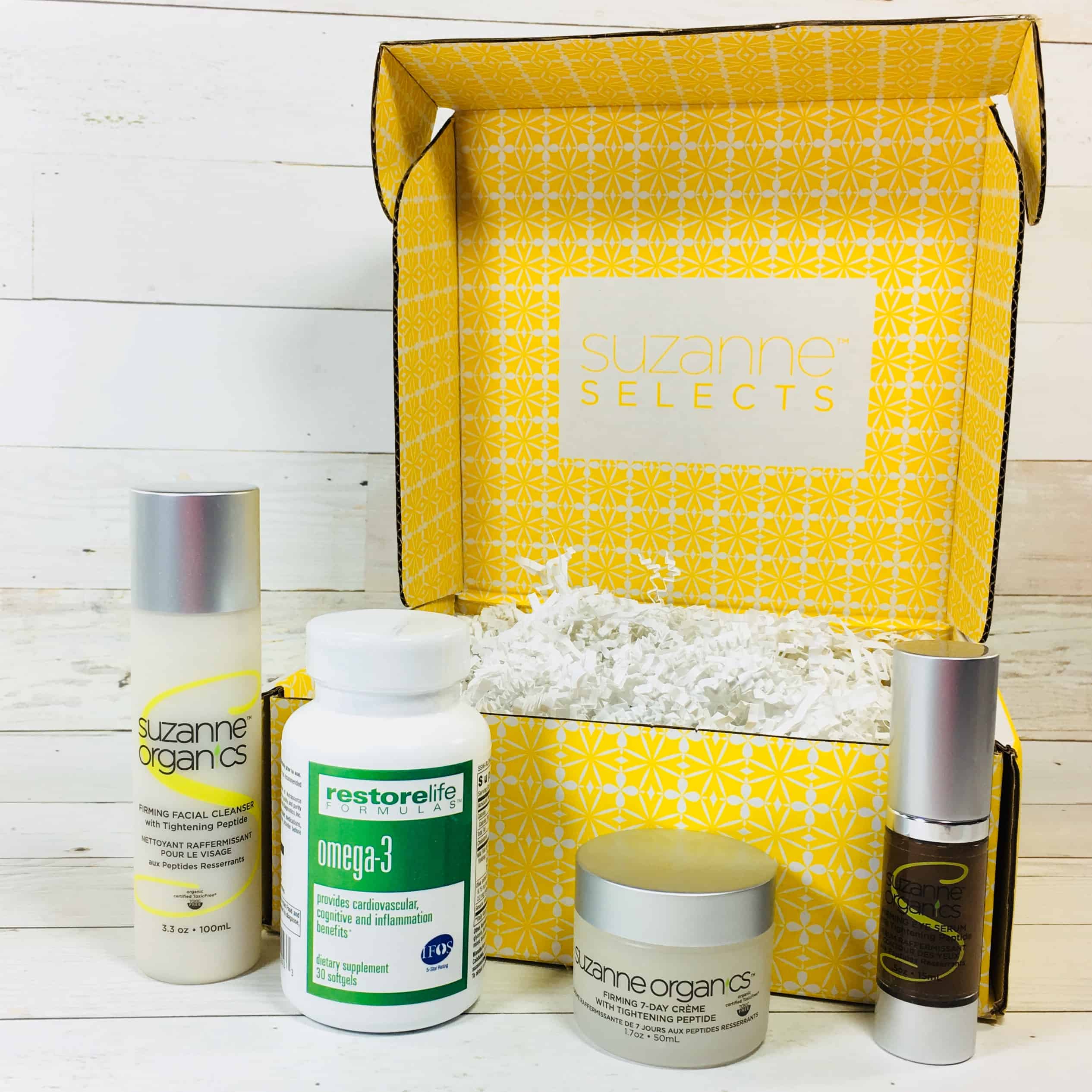 Suzanne Selects The Firming Peptides Box Review - Hello Subscription
