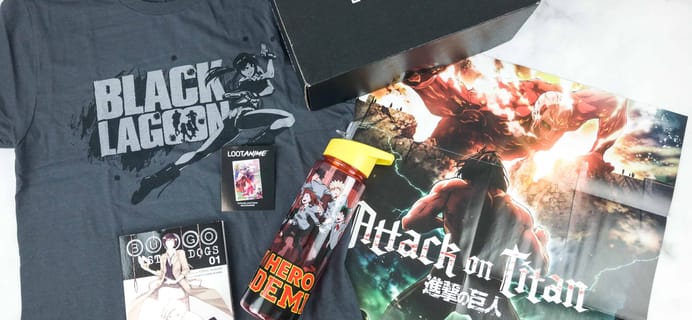 Loot Anime July 2018 Subscription Box Review & Coupons – SQUAD