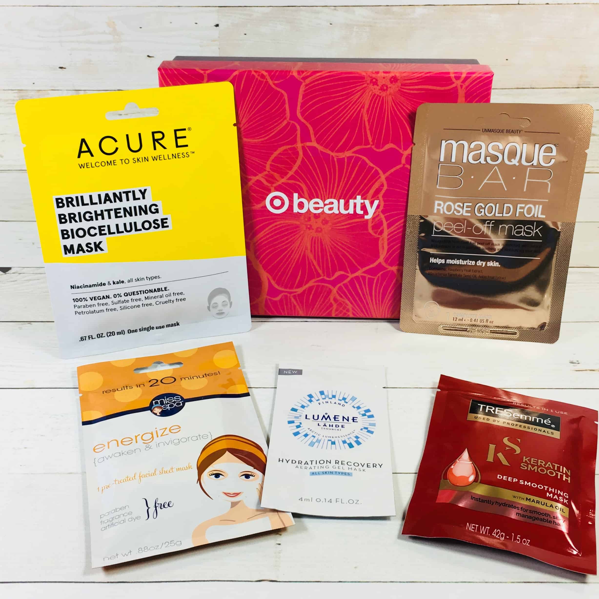 Target Facial Beauty Box Review September 2018 – HELLO QUENCH & GLOW