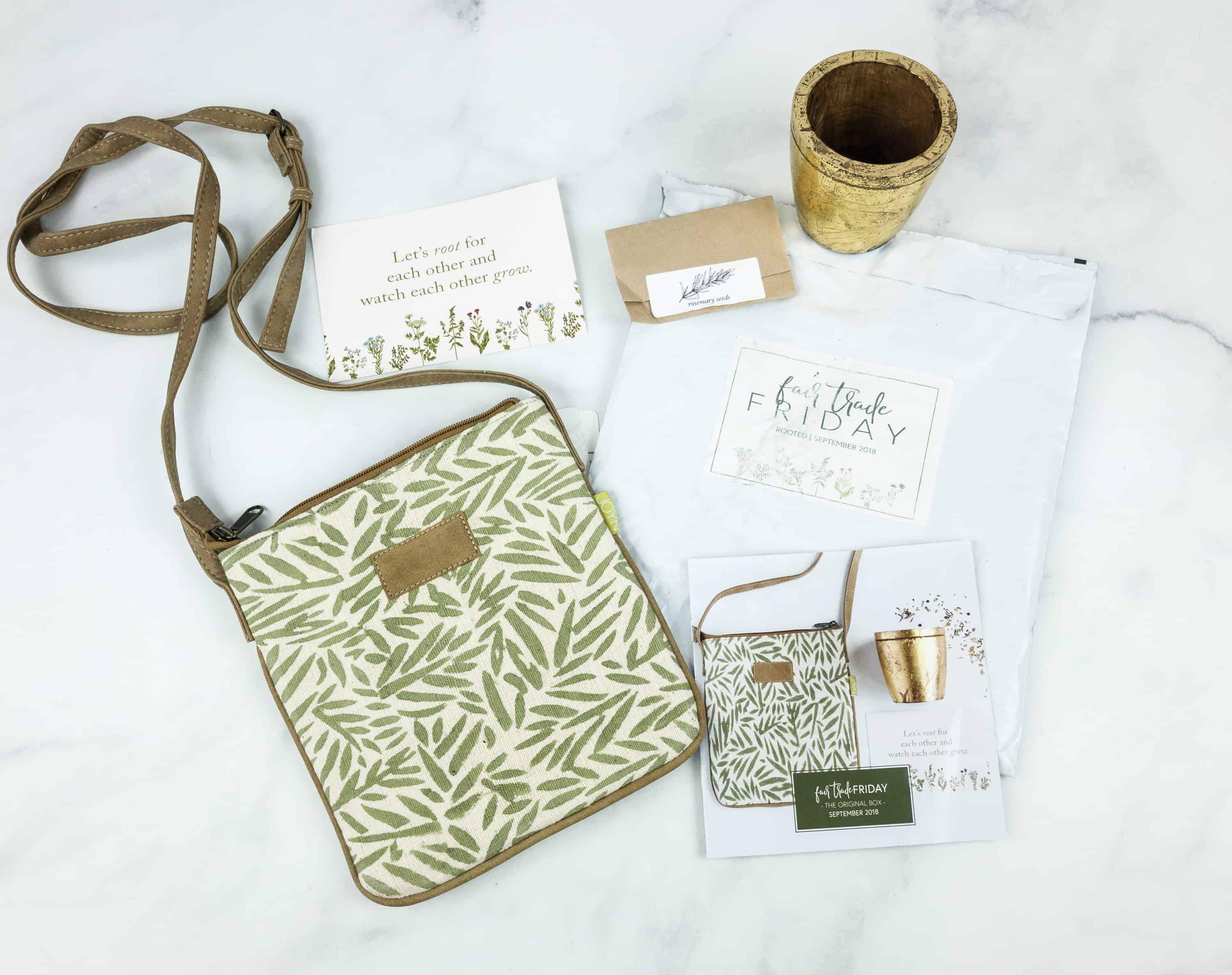 Fair Trade Friday September 2018 Subscription Box Review - Hello ...