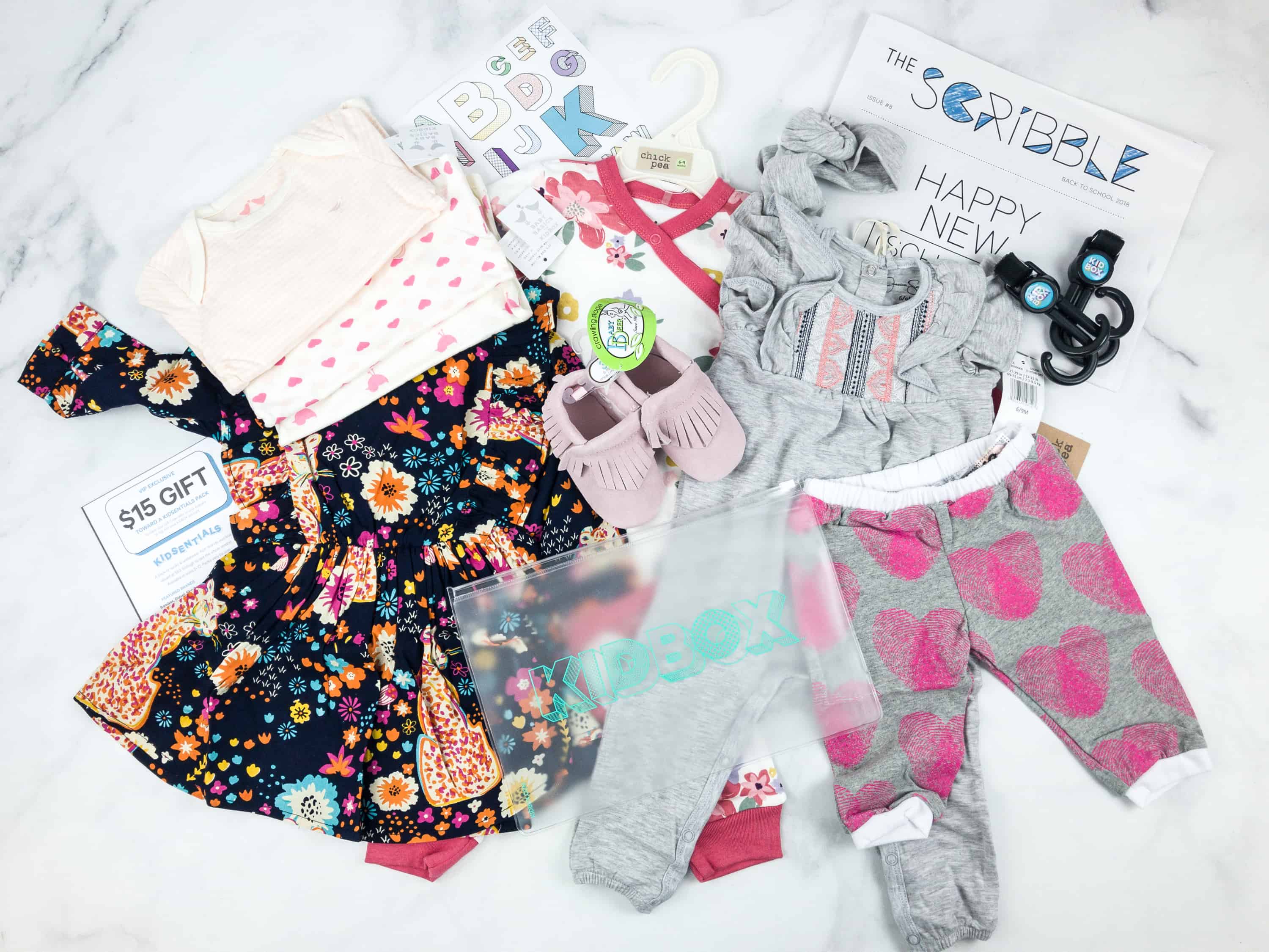 Kidbox BABY Fall 2018 Subscription Box Review + Coupon – Girls