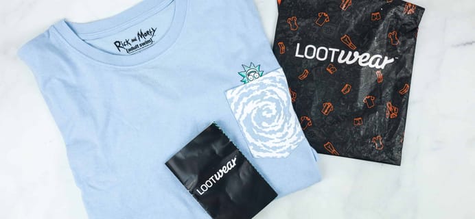 Loot Wearables Subscription by Loot Crate August 2018 Review & ﻿Coupon